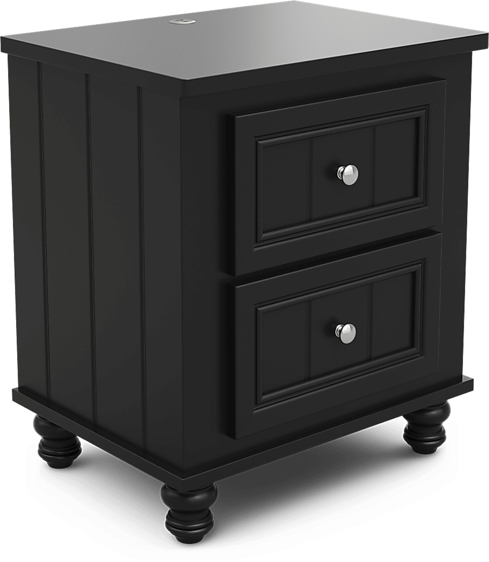 Kids Cottage Colors 2.0 Black Nightstand - Image 3