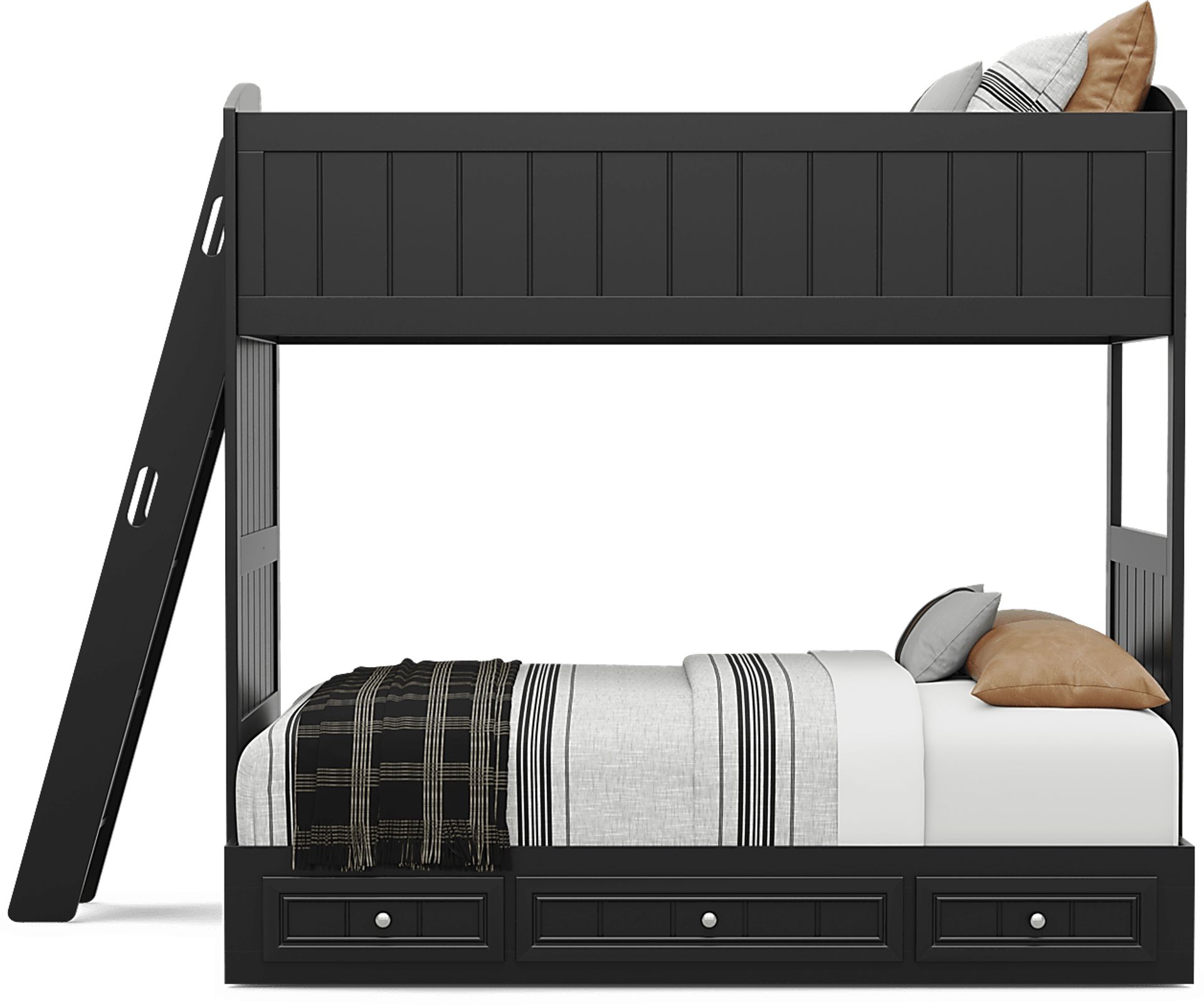 Kids Cottage Colors 2.0 Black Twin/Full Loft - Image 2