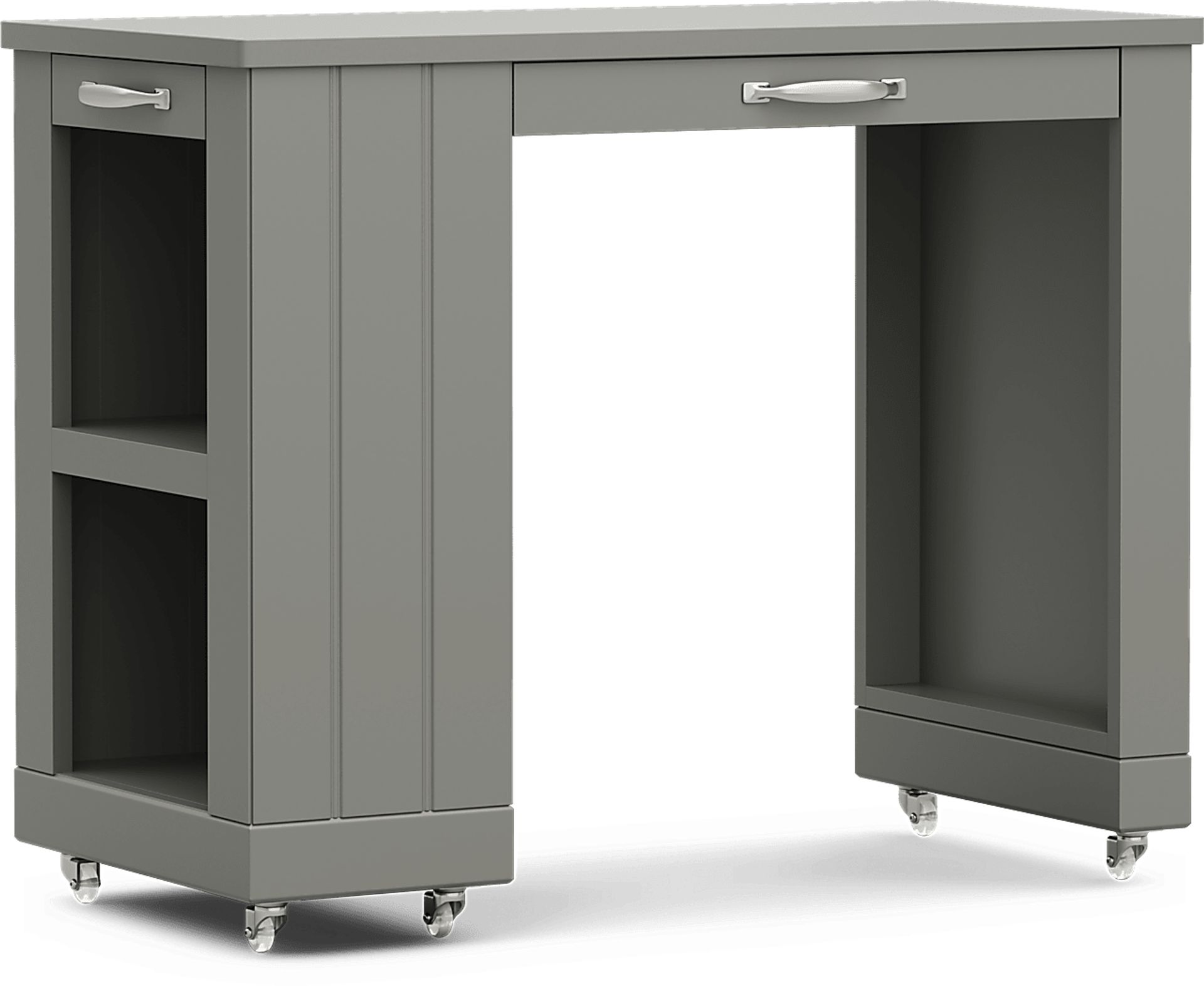 Kids Cottage Colors 2.0 Gray Caster Desk - Image 2
