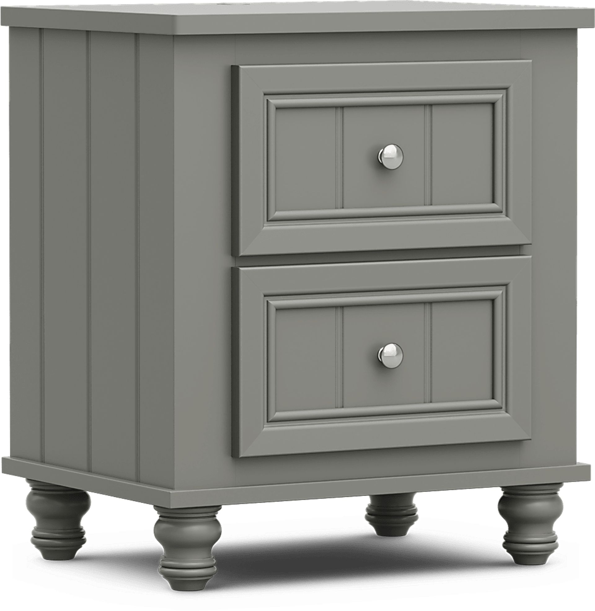 Kids Cottage Colors 2.0 Gray Nightstand - Image 2