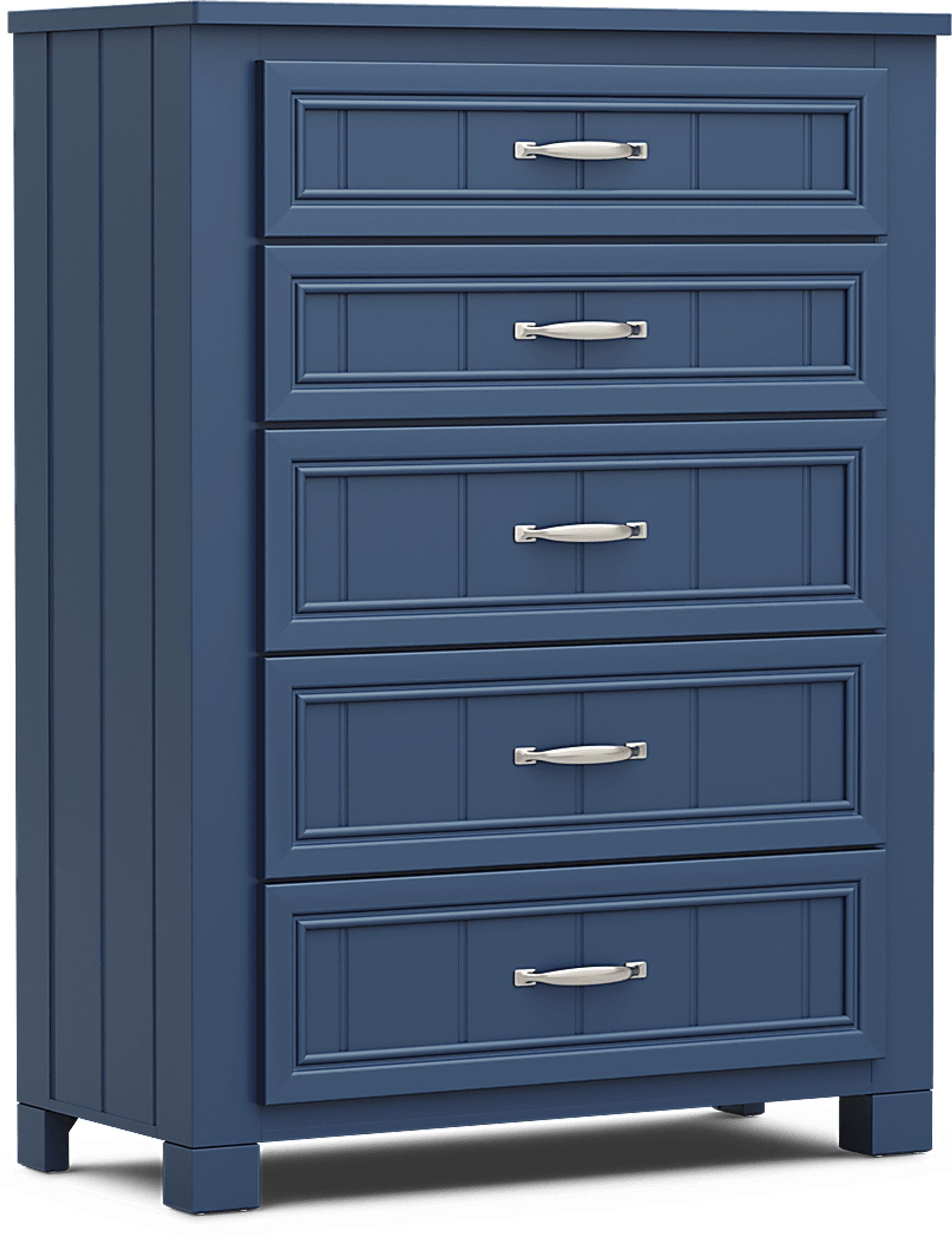 Kids Cottage Colors 2.0 Navy 5-Drawer Chest - Image 2