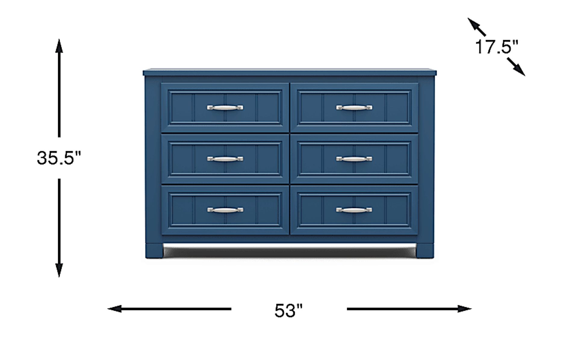 Dimension Image. Please refer to the Dimension Tab on this page for dimension details.