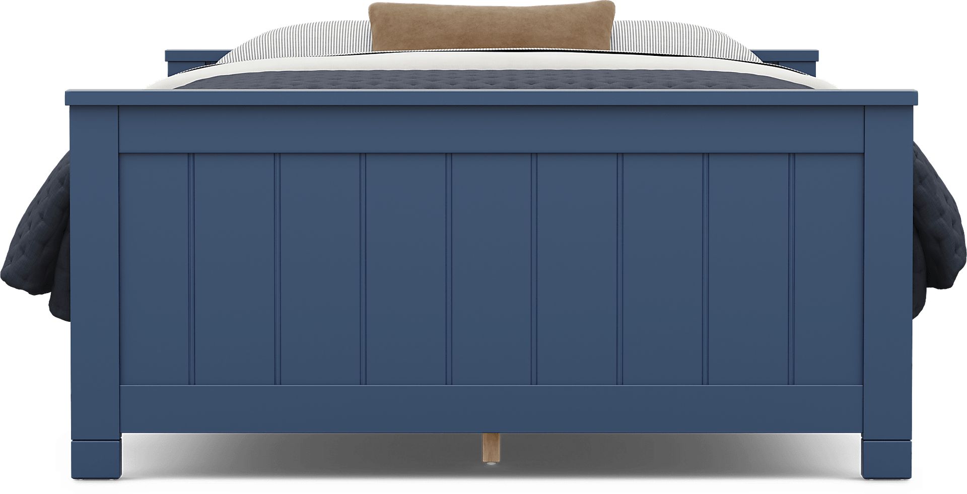 Kids Cottage Colors 2.0 Navy Full Low Profile Bed - Image 2