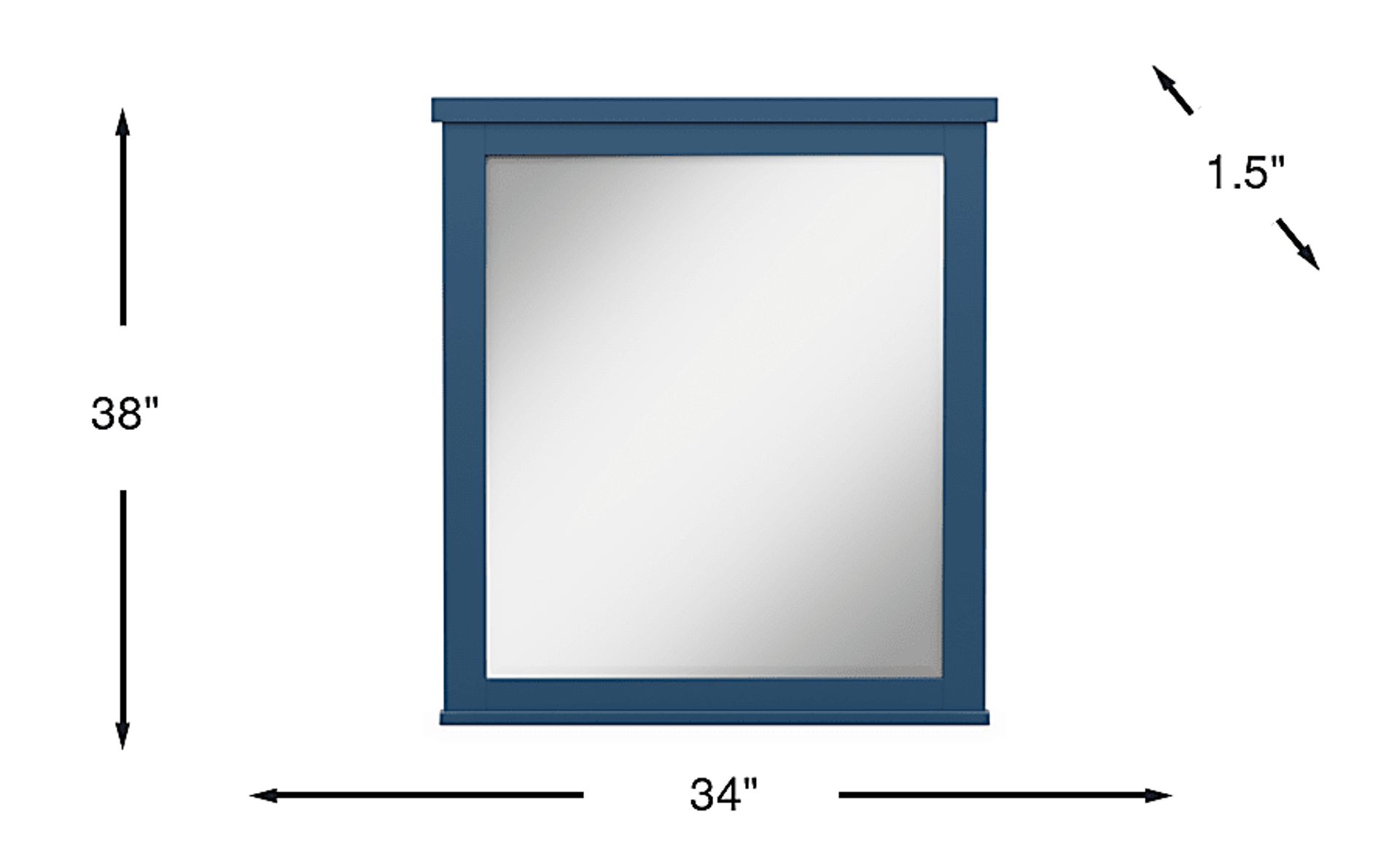 Dimension Image. Please refer to the Dimension Tab on this page for dimension details.