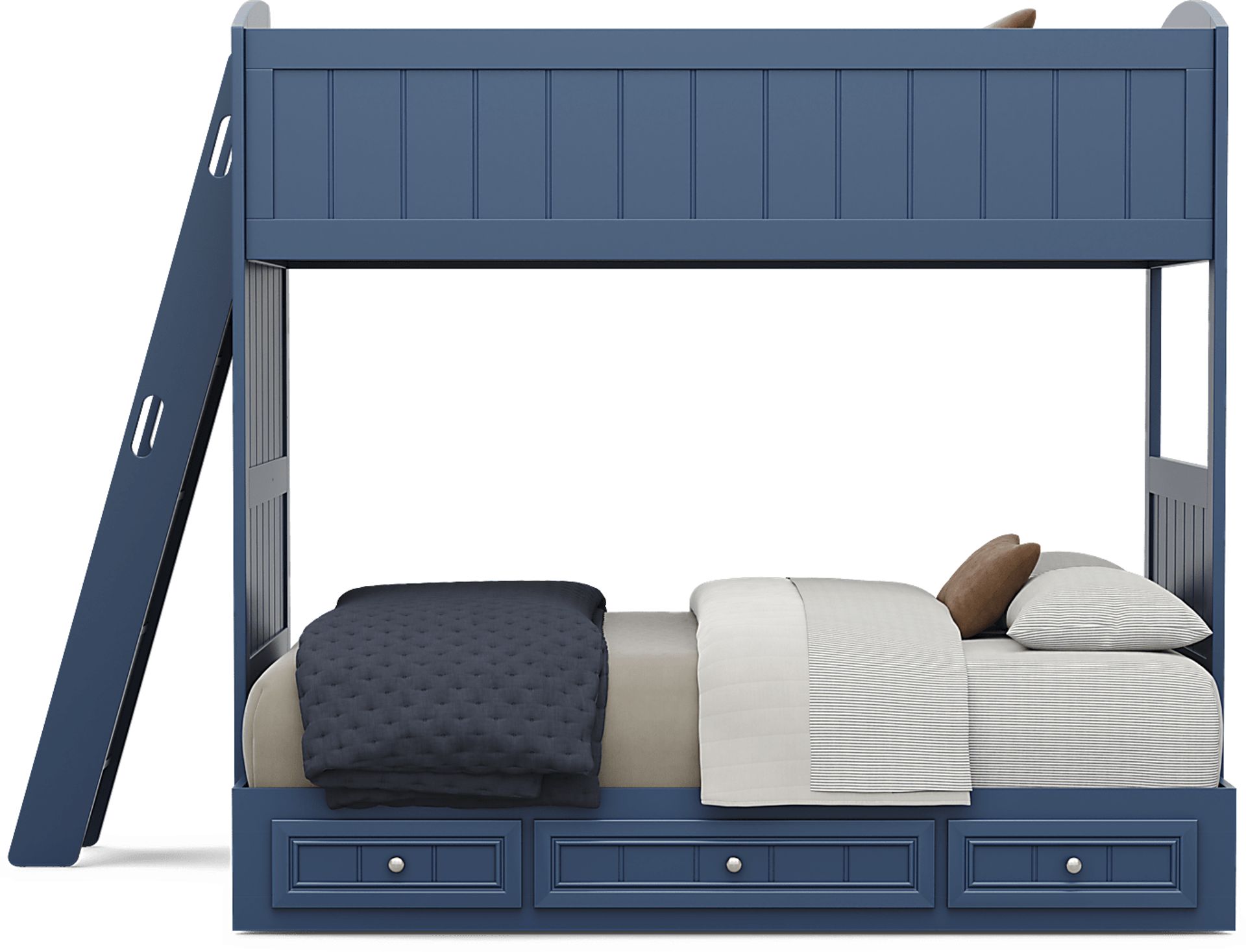 Kids Cottage Colors 2.0 Navy Twin/Full Loft - Image 3