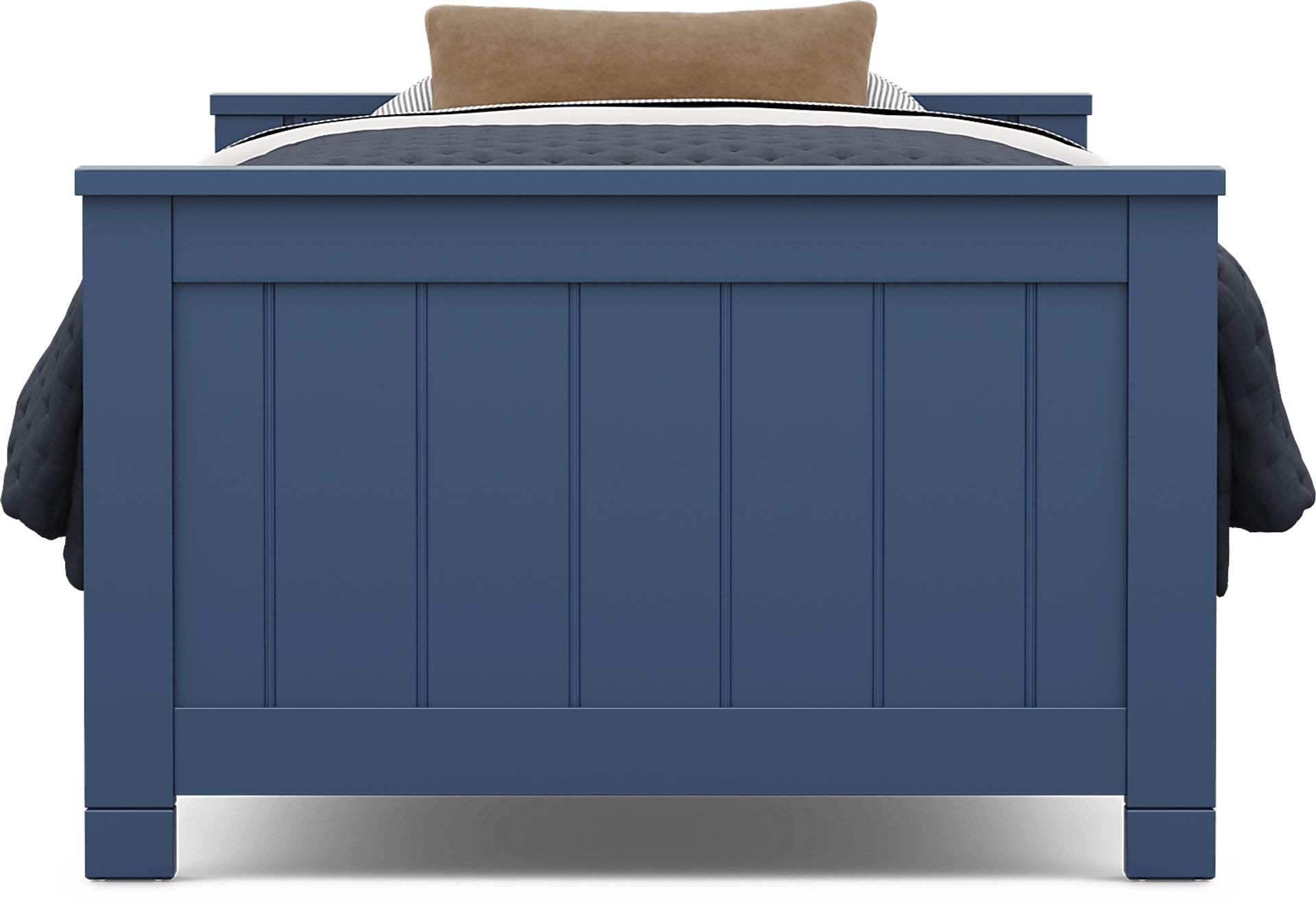 Kids Cottage Colors 2.0 Navy Twin Low Profile Bed - Image 2