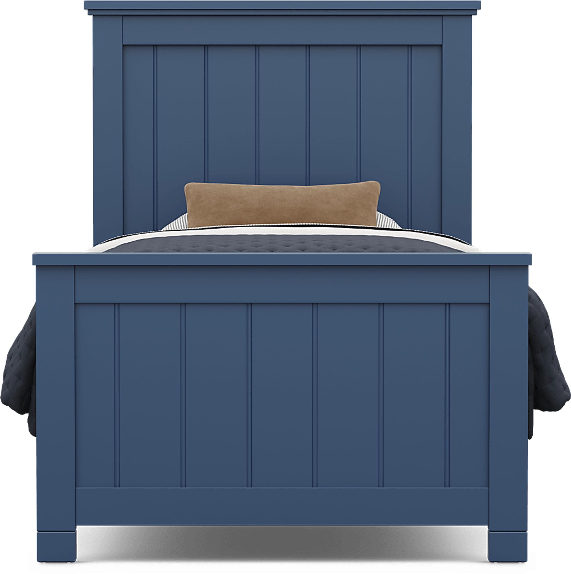 Kids Cottage Colors 2.0 Navy Twin Panel Bed - Image 3