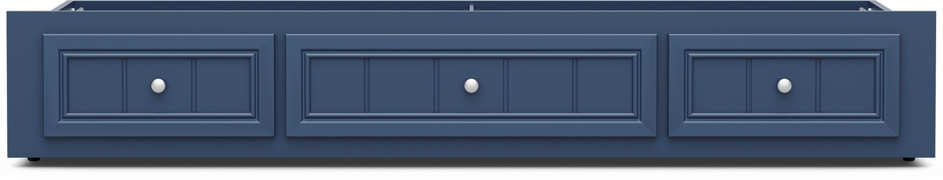 Kids Cottage Colors 2.0 Navy Twin Storage Trundle - Image 2