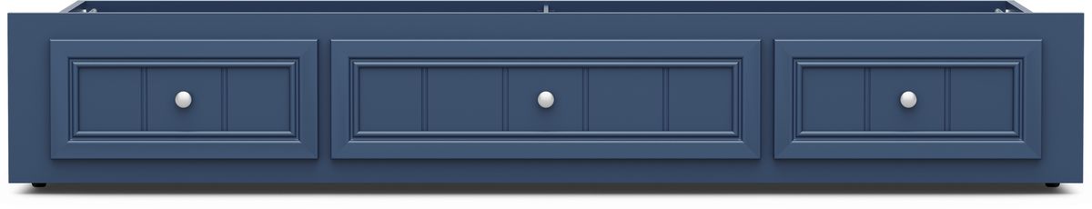 Cottage Colors 2.0 Navy Twin Storage Trundle | Rooms to Go