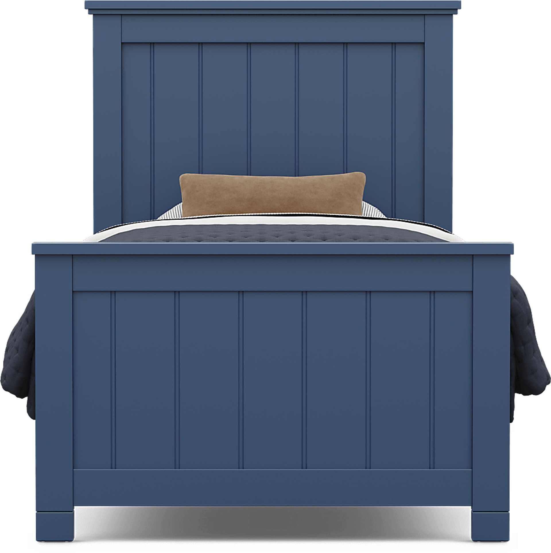 Kids Cottage Colors 2.0 Navy Twin XL Panel Bed - Image 2
