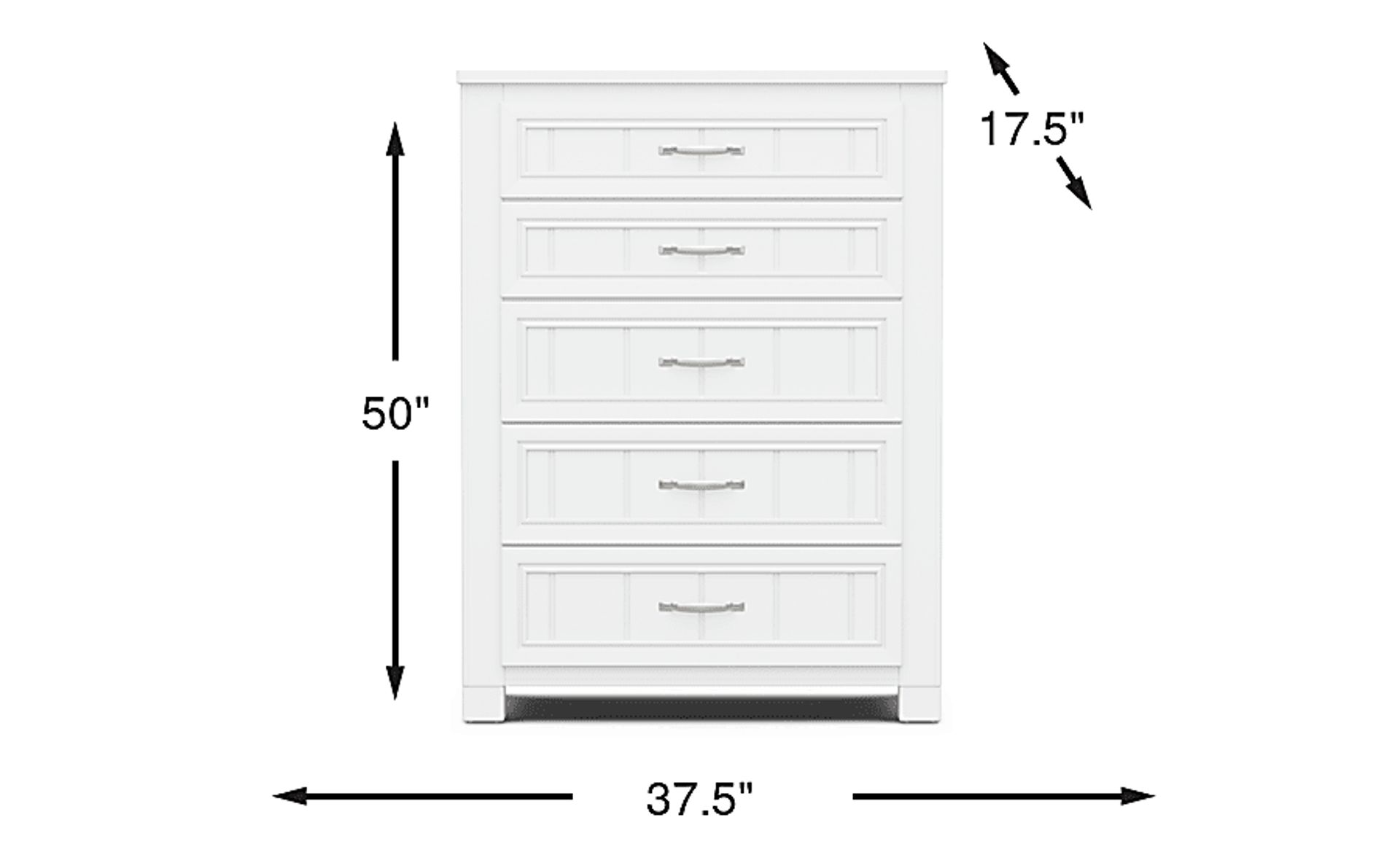 Dimension Image. Please refer to the Dimension Tab on this page for dimension details.