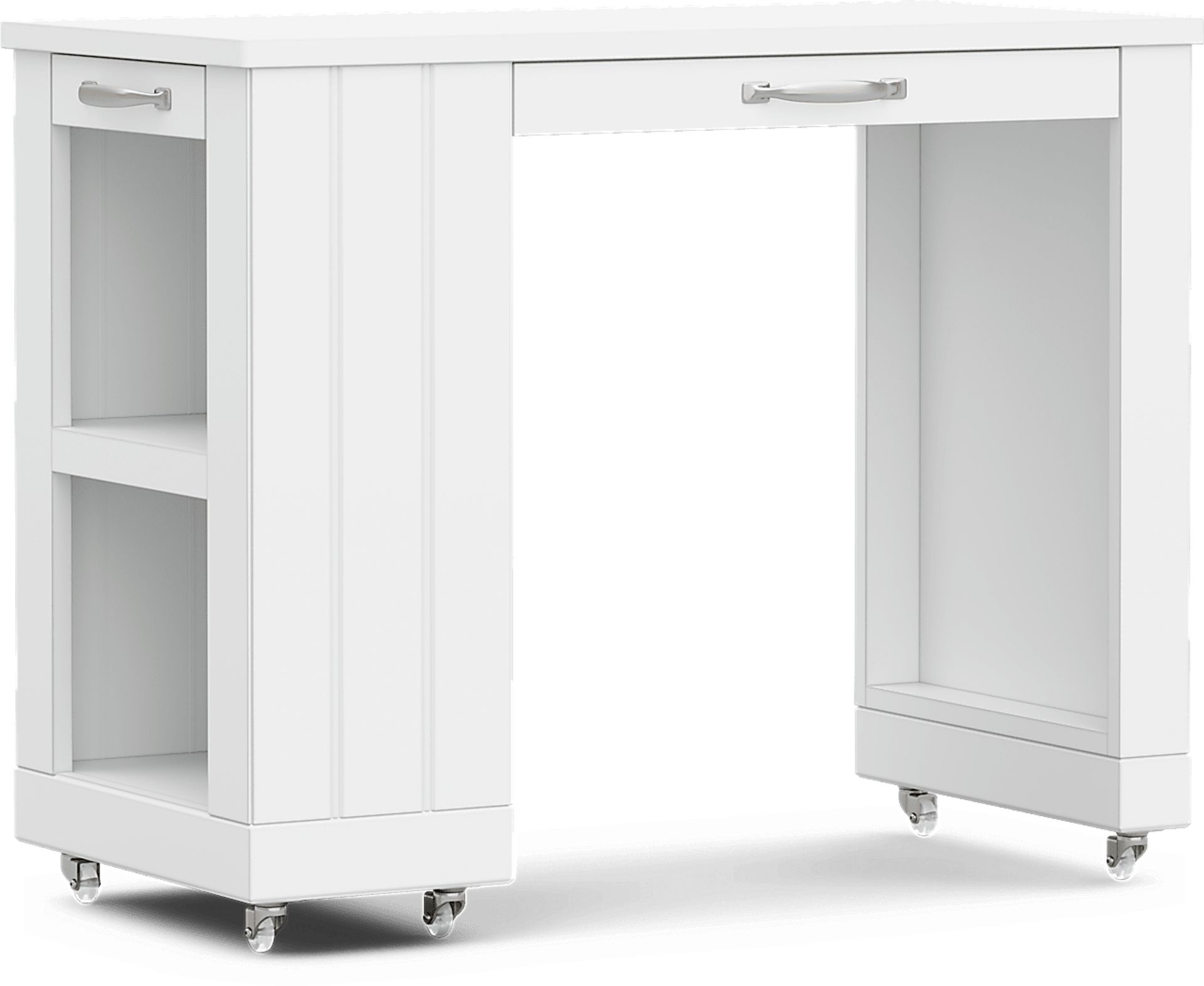 Kids Cottage Colors 2.0 White Caster Desk - Image 2