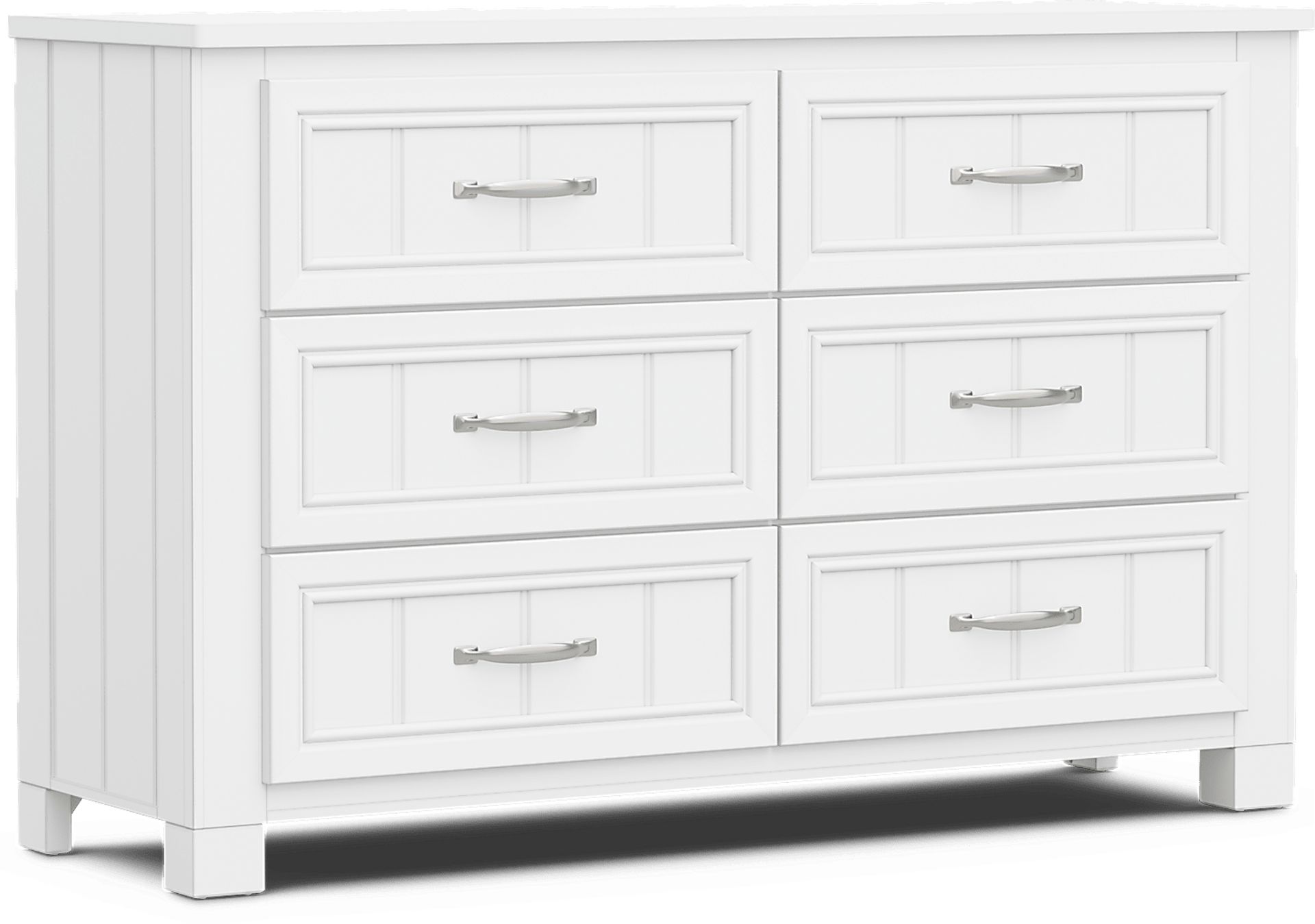 Kids Cottage Colors 2.0 White Full Bookcase Bedroom - Image 4
