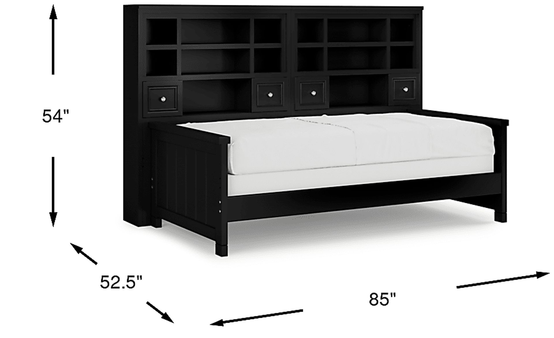 Dimension Image. Please refer to the Dimension Tab on this page for dimension details.