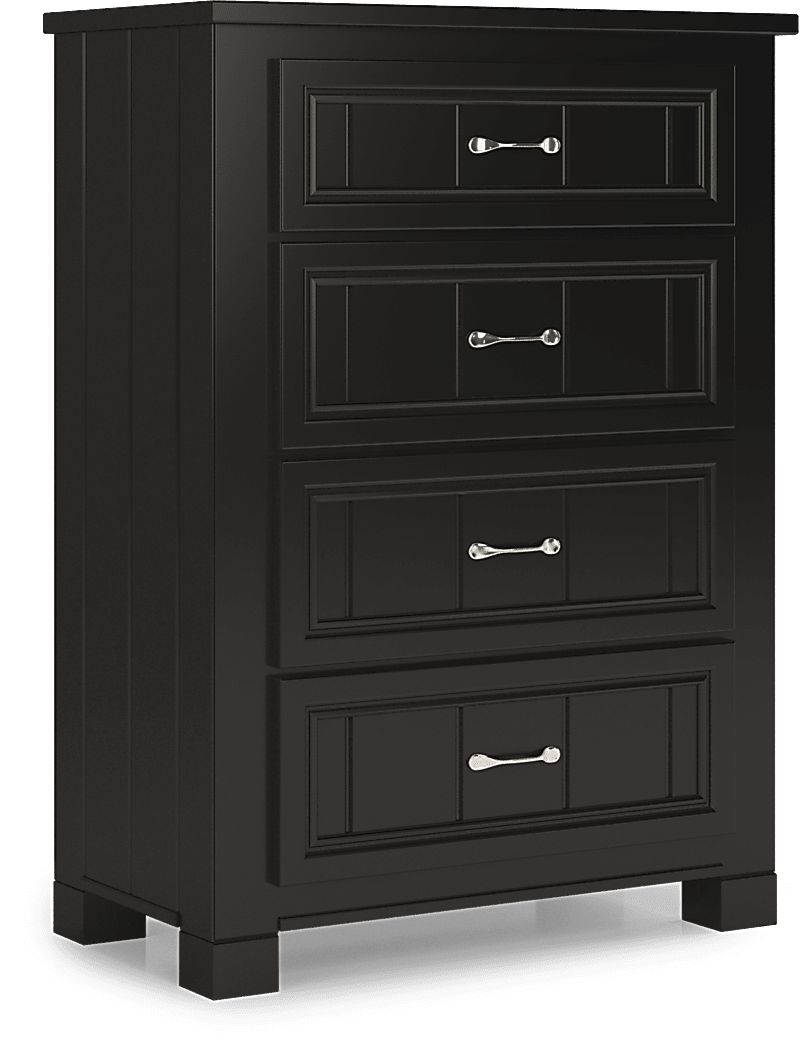 Kids Cottage Colors Black Chest