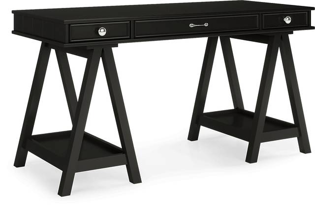 Kids Cottage Colors Black Desk - Thumbnail - Image 2