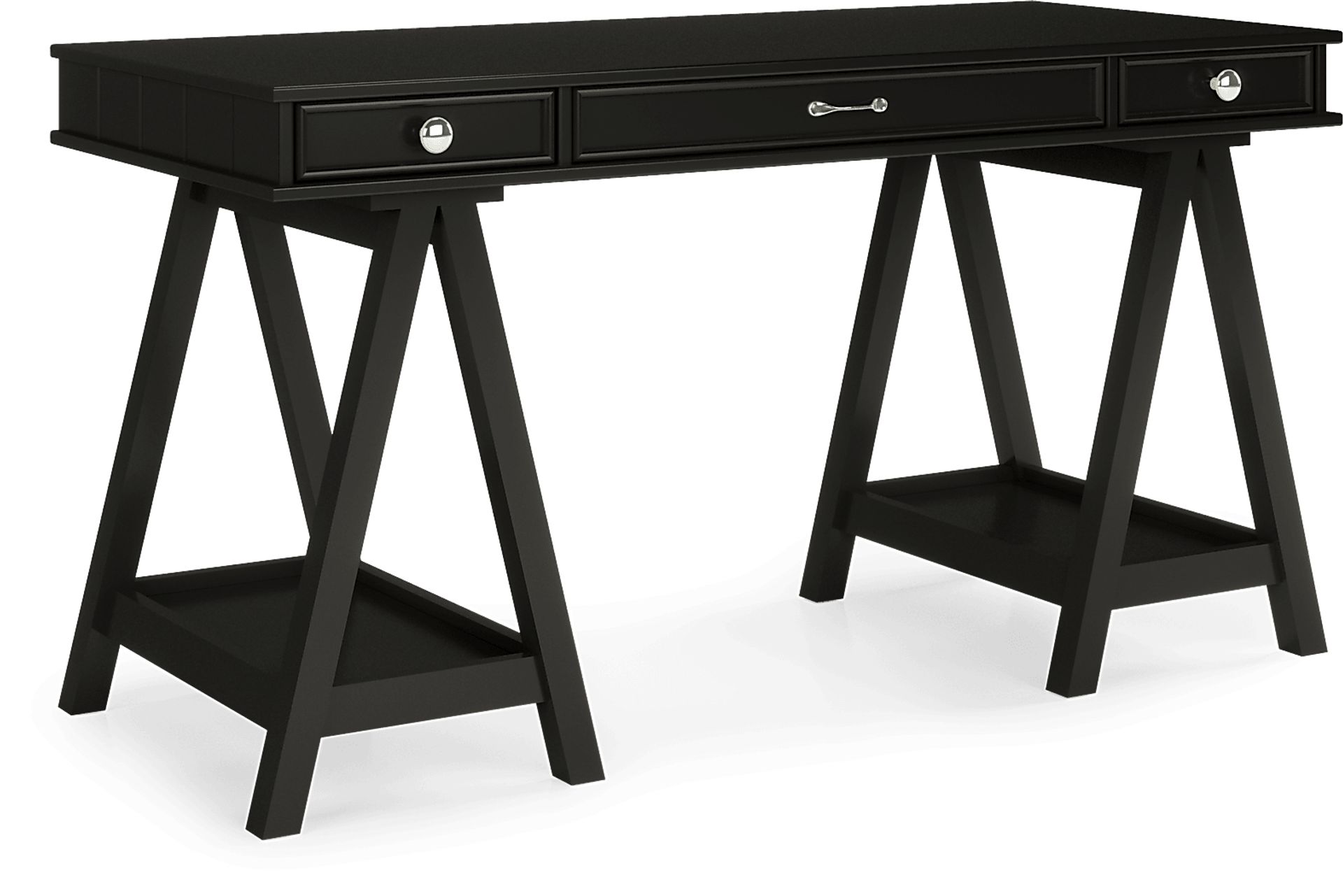 Kids Cottage Colors Black Desk - Image 2