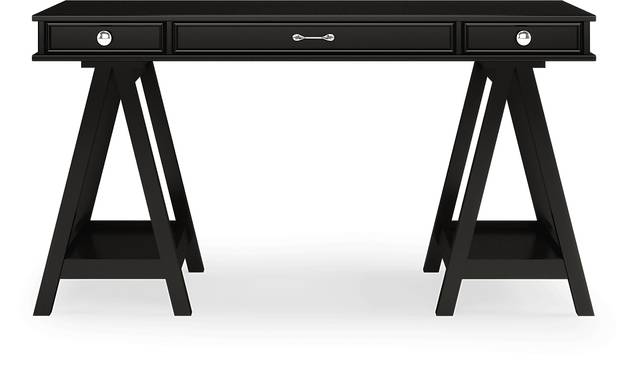 Kids Cottage Colors Black Desk - Thumbnail - Image 1