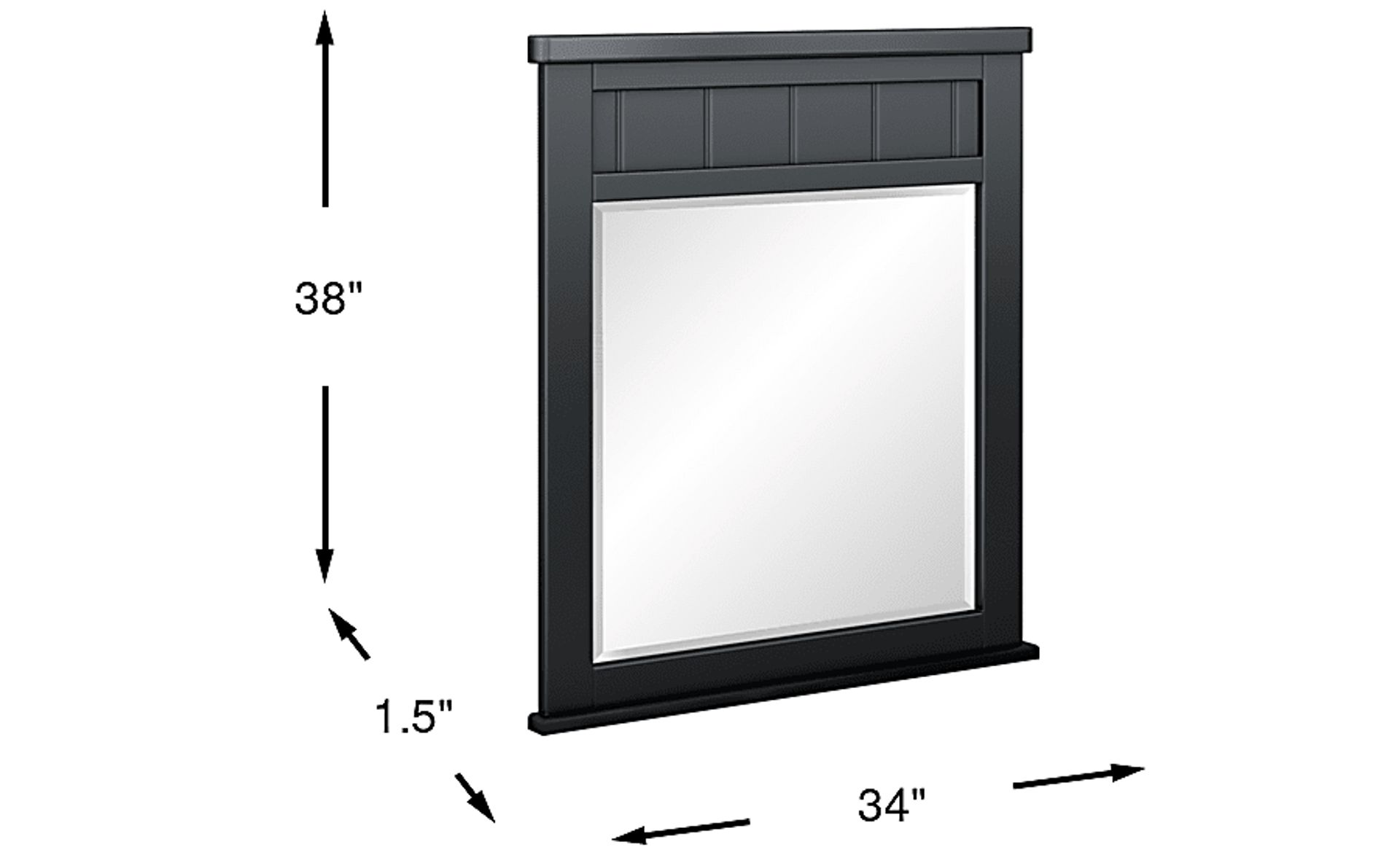 Dimension Image. Please refer to the Dimension Tab on this page for dimension details.
