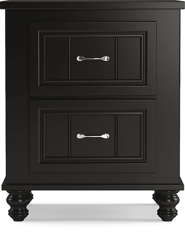 Kids Cottage Colors Black Nightstand - Thumbnail - Image 1
