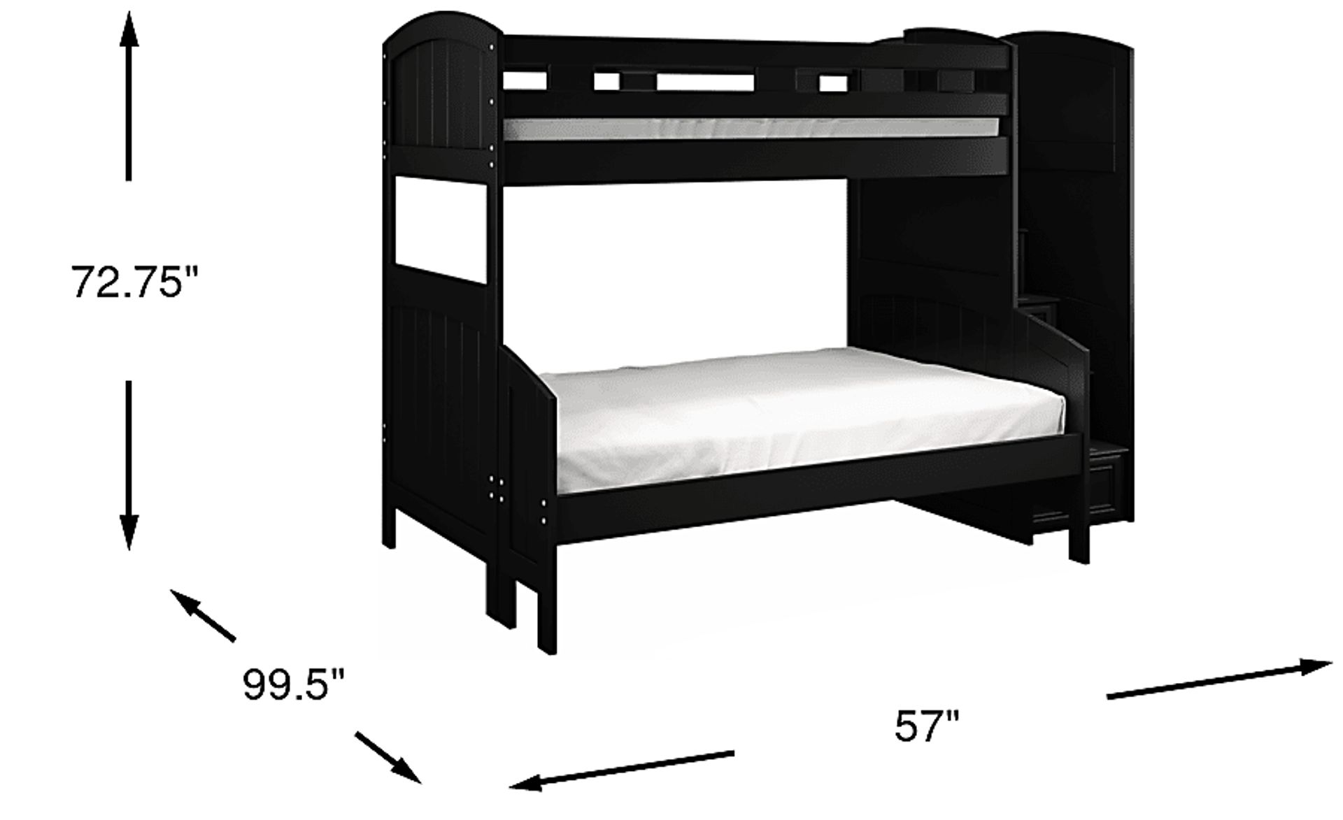 Dimension Image. Please refer to the Dimension Tab on this page for dimension details.