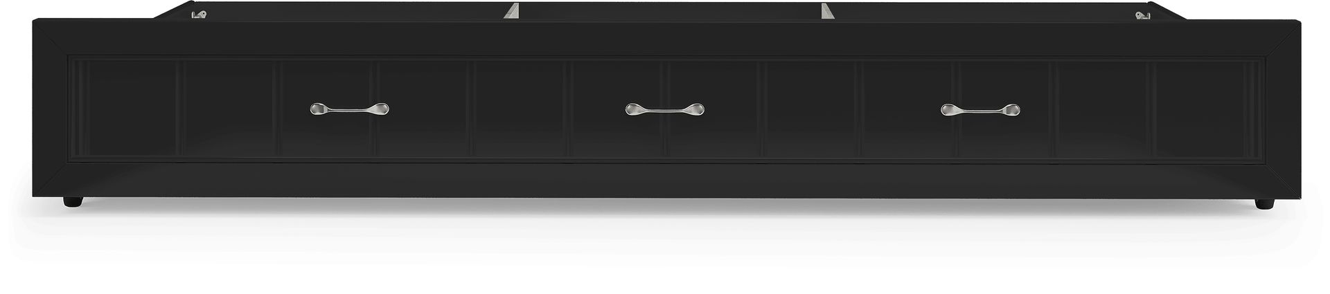 Kids Cottage Colors Black Twin Storage Trundle - Image 2