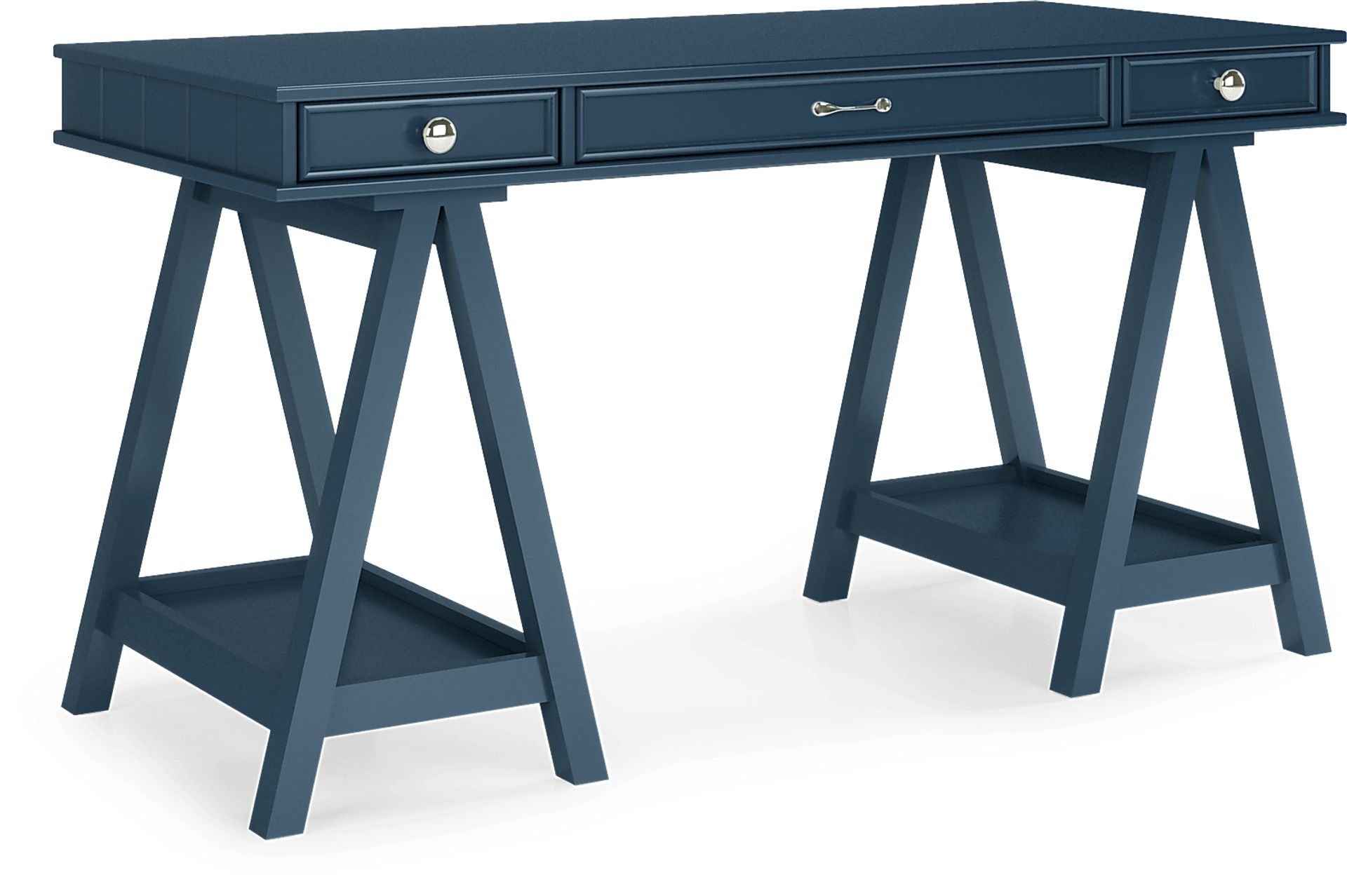 Kids Cottage Colors Navy Desk - Image 2
