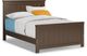 Kids Cottage Colors Chocolate 3 Pc Full Panel Bed
