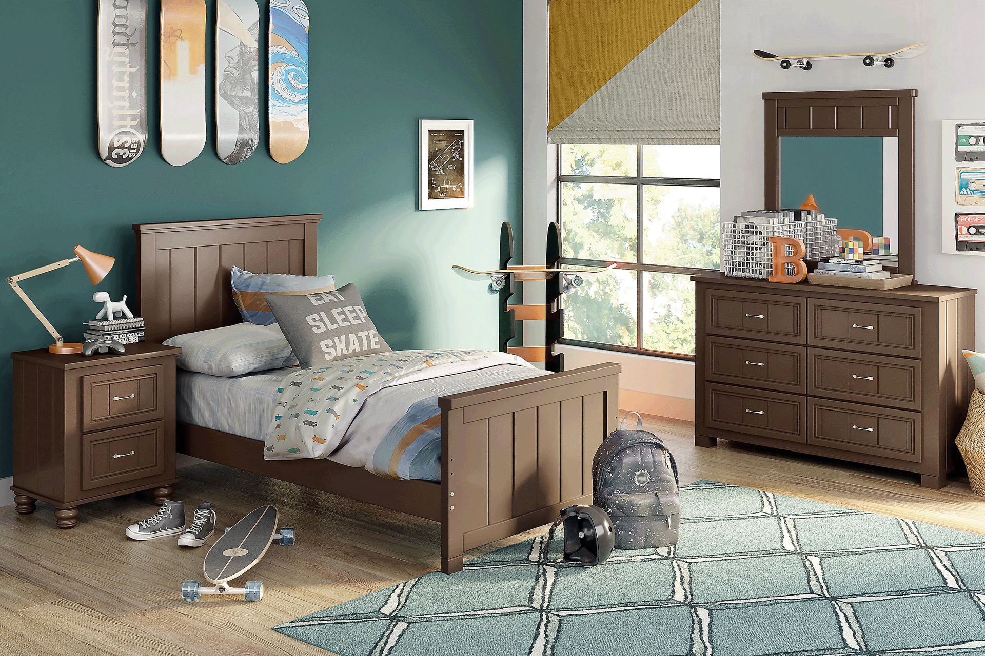 Kids Cottage Colors Chocolate Dresser - Image 2
