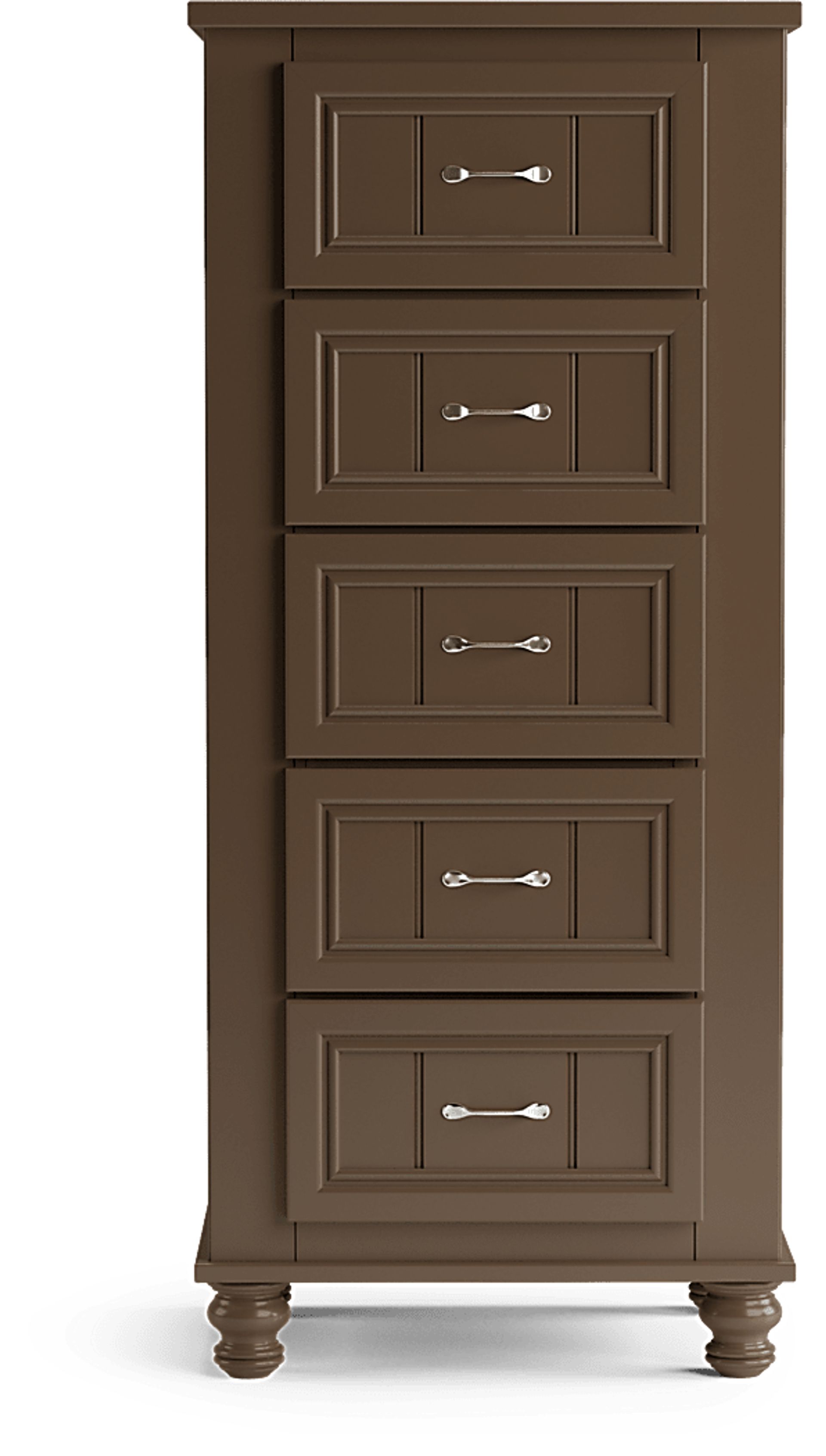 Kids Cottage Colors Chocolate Slim Chest - Image 1