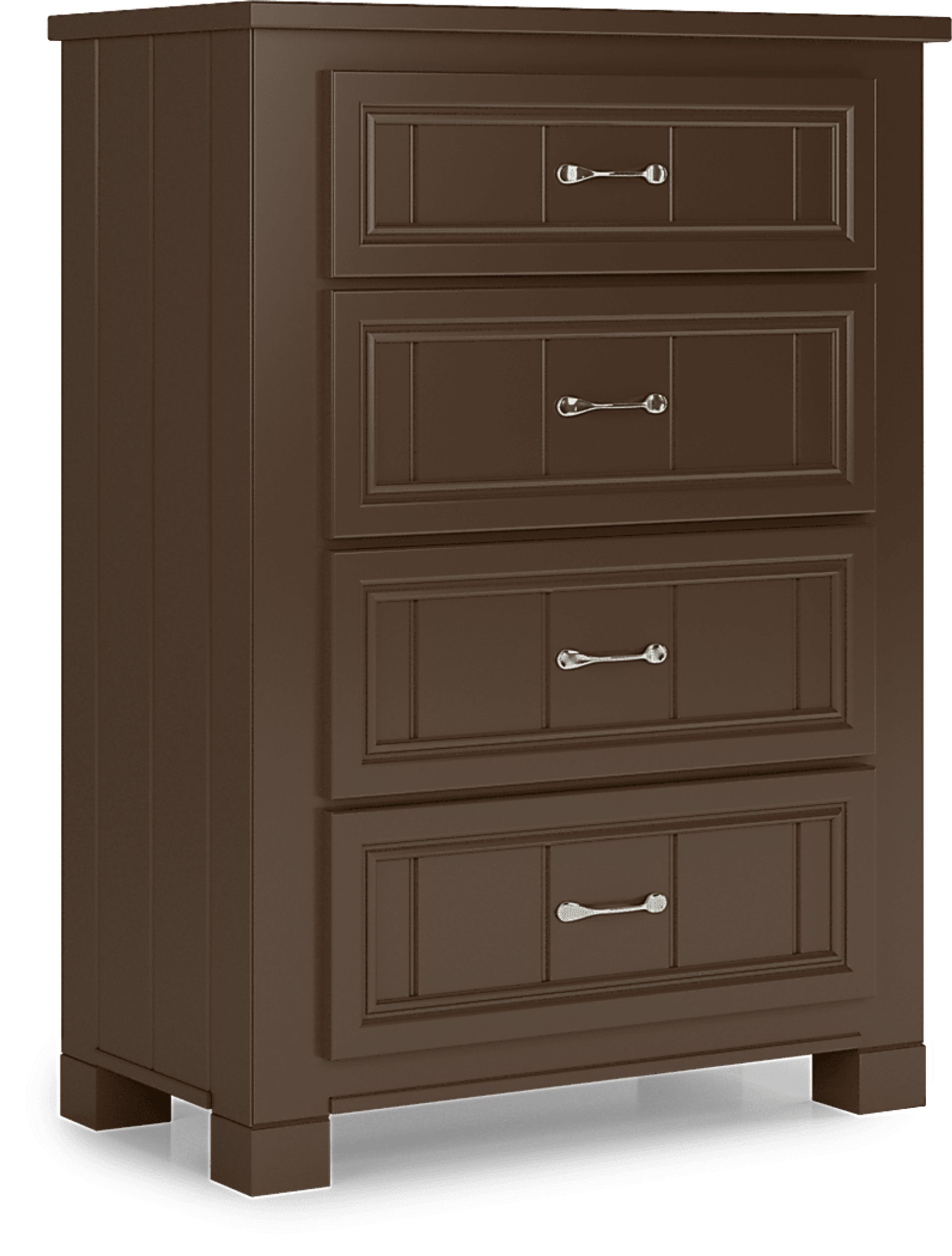 Kids Cottage Colors Chocolate 5 Pc Twin Panel Bedroom - Image 4