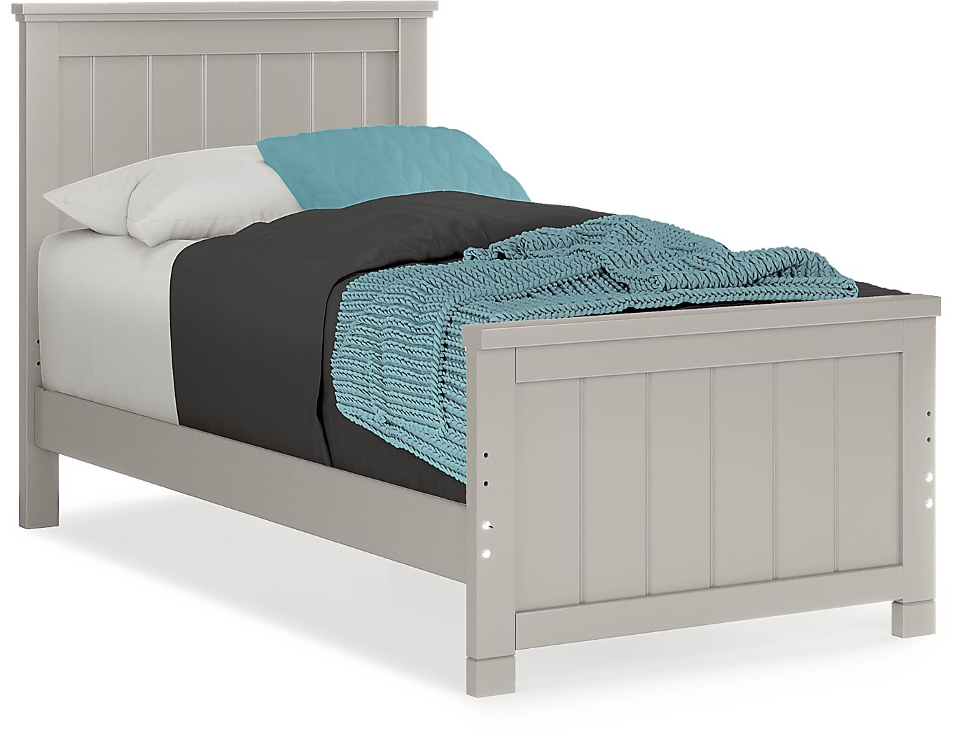 3 pc twin panel bed