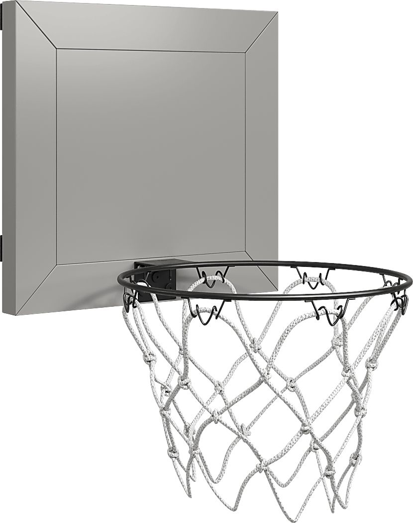 Kids Cottage Colors Gray Basketball Hoop