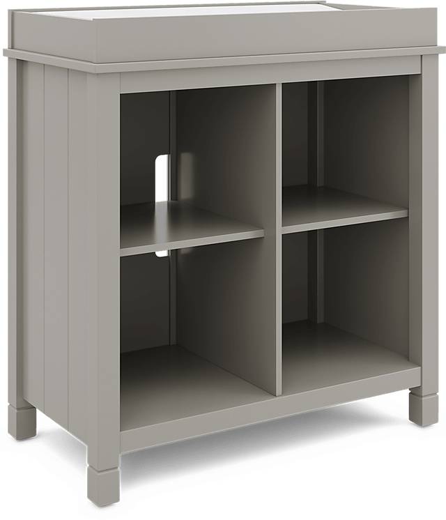 Kids Cottage Colors Gray Nursery with Toddler and Full Conversion Rails - Thumbnail - Image 12
