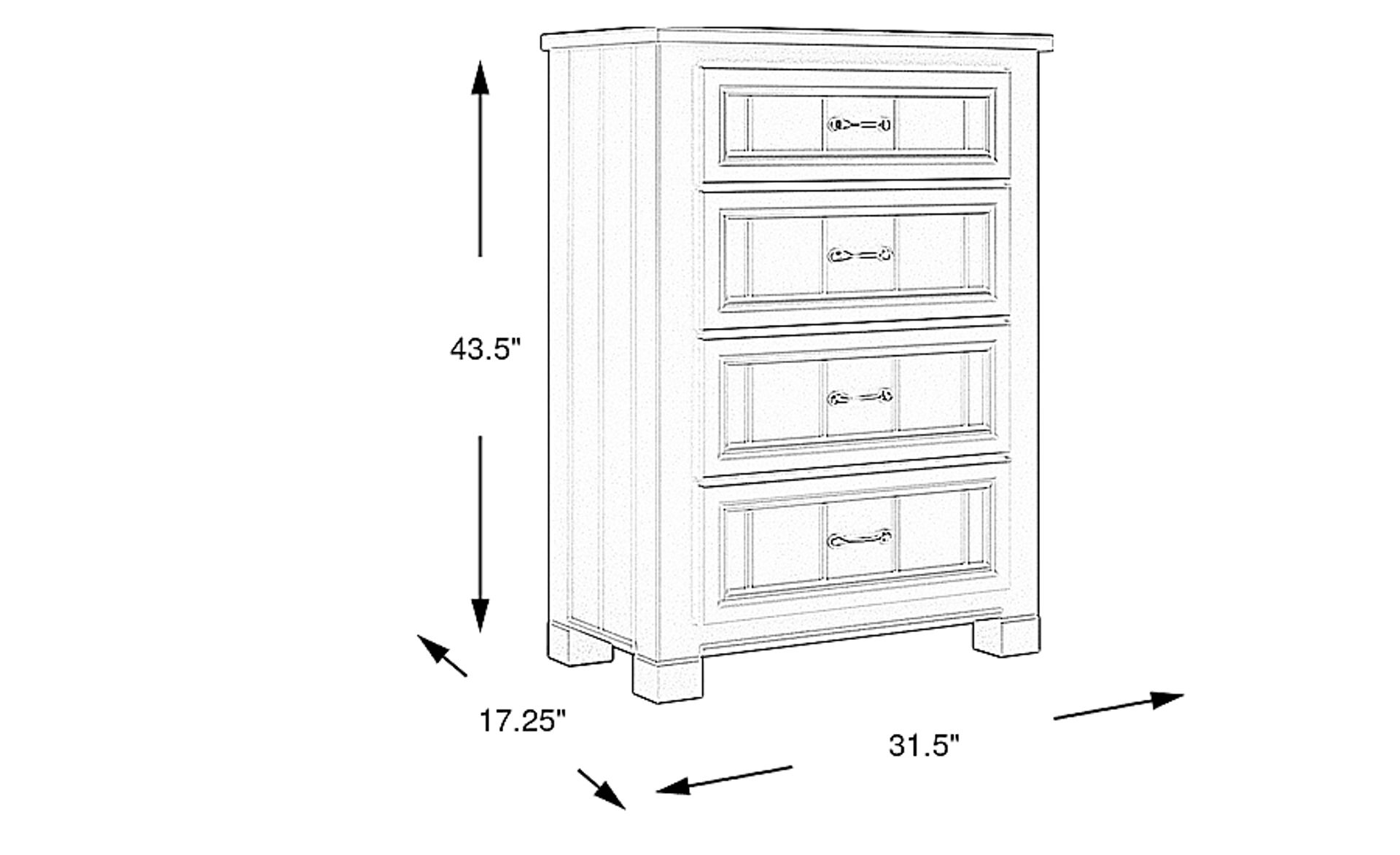 Dimension Image. Please refer to the Dimension Tab on this page for dimension details.