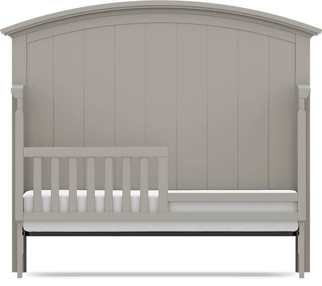 Kids Cottage Colors Gray Nursery with Toddler and Full Conversion Rails - Thumbnail - Image 8