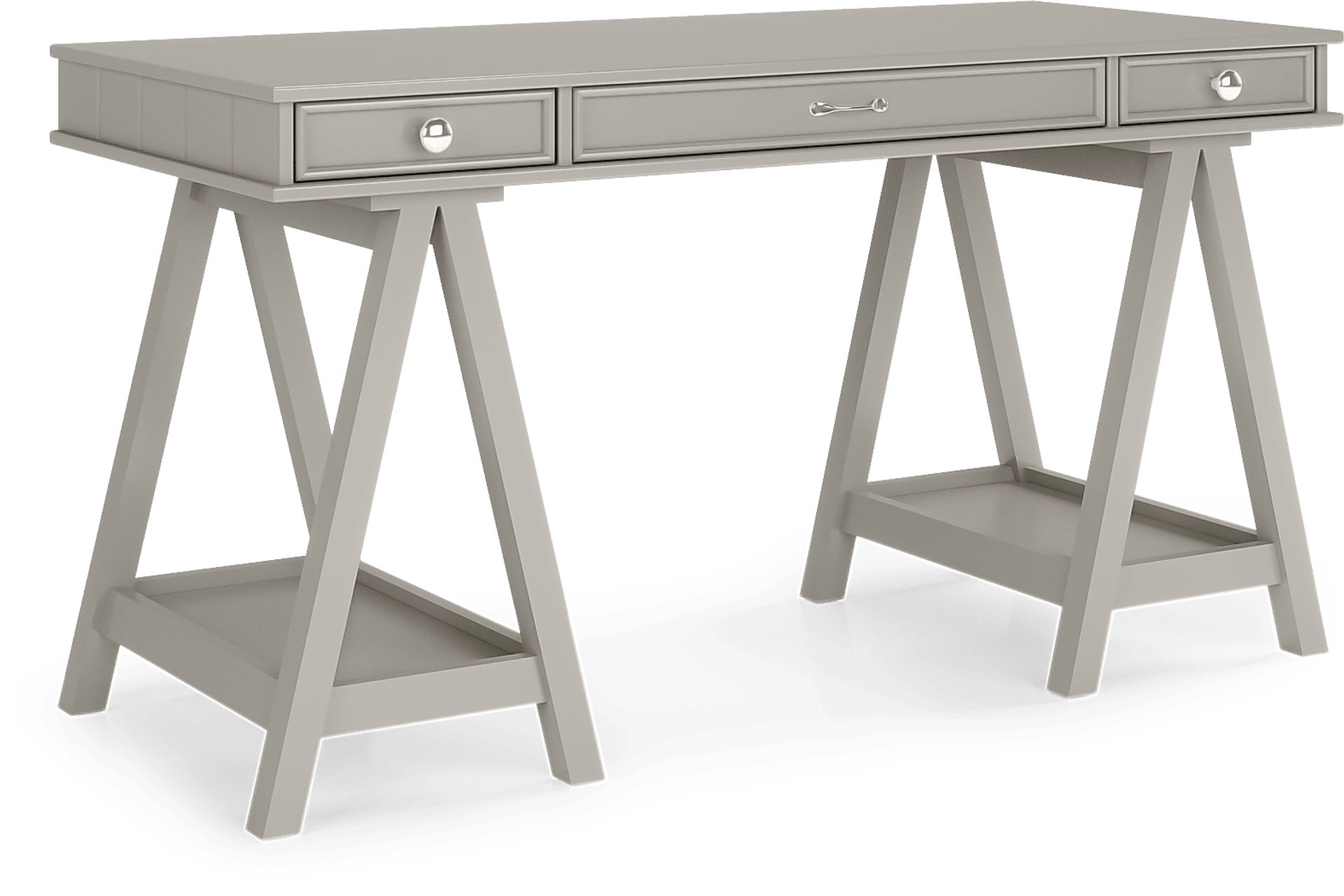 Kids Cottage Colors Gray Desk - Image 2