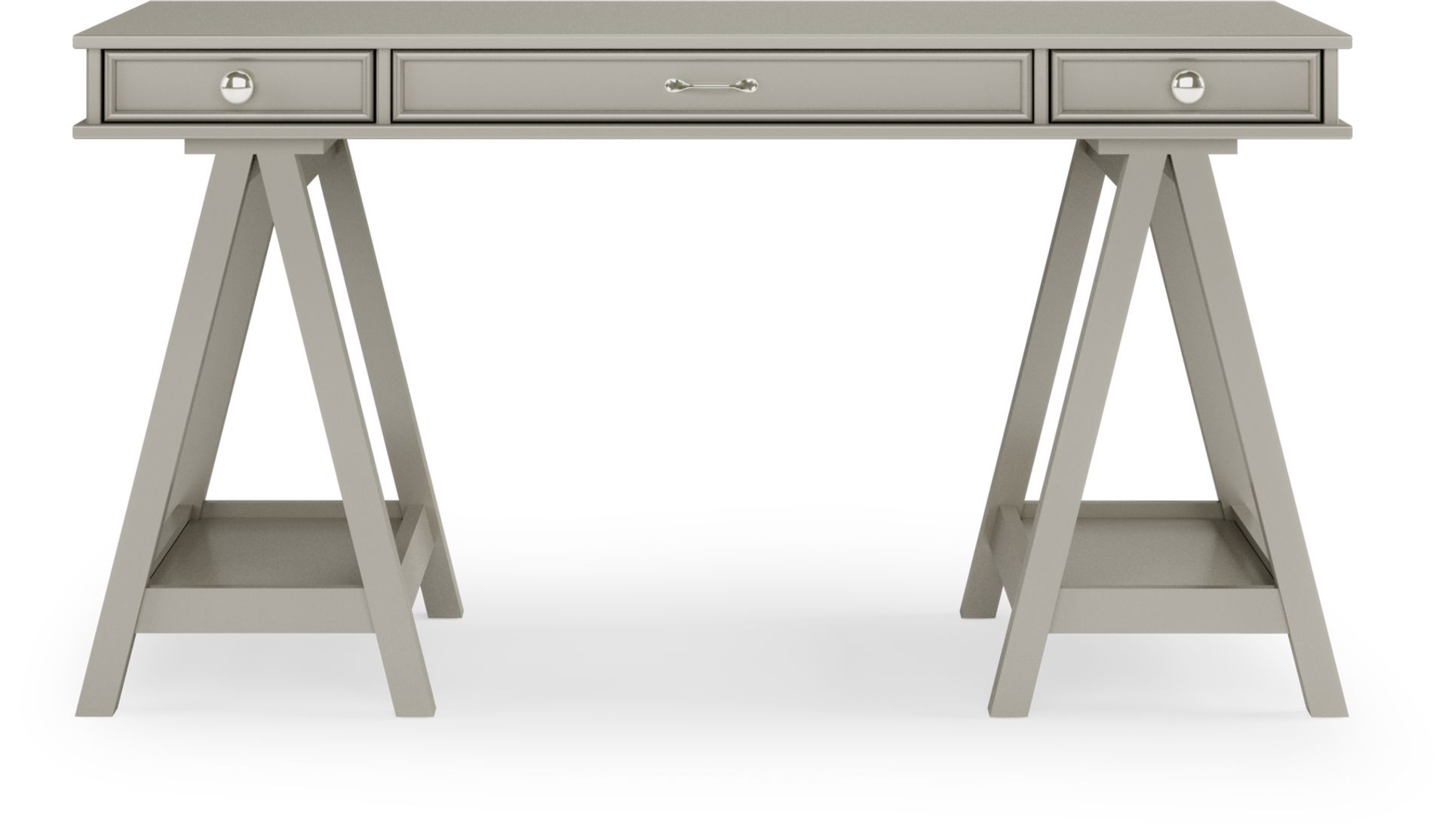 Kids Cottage Colors Gray Desk - Image 1
