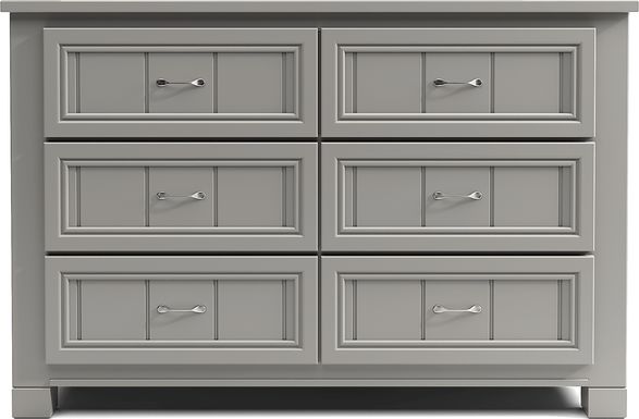 Kids Cottage Colors Gray Dresser