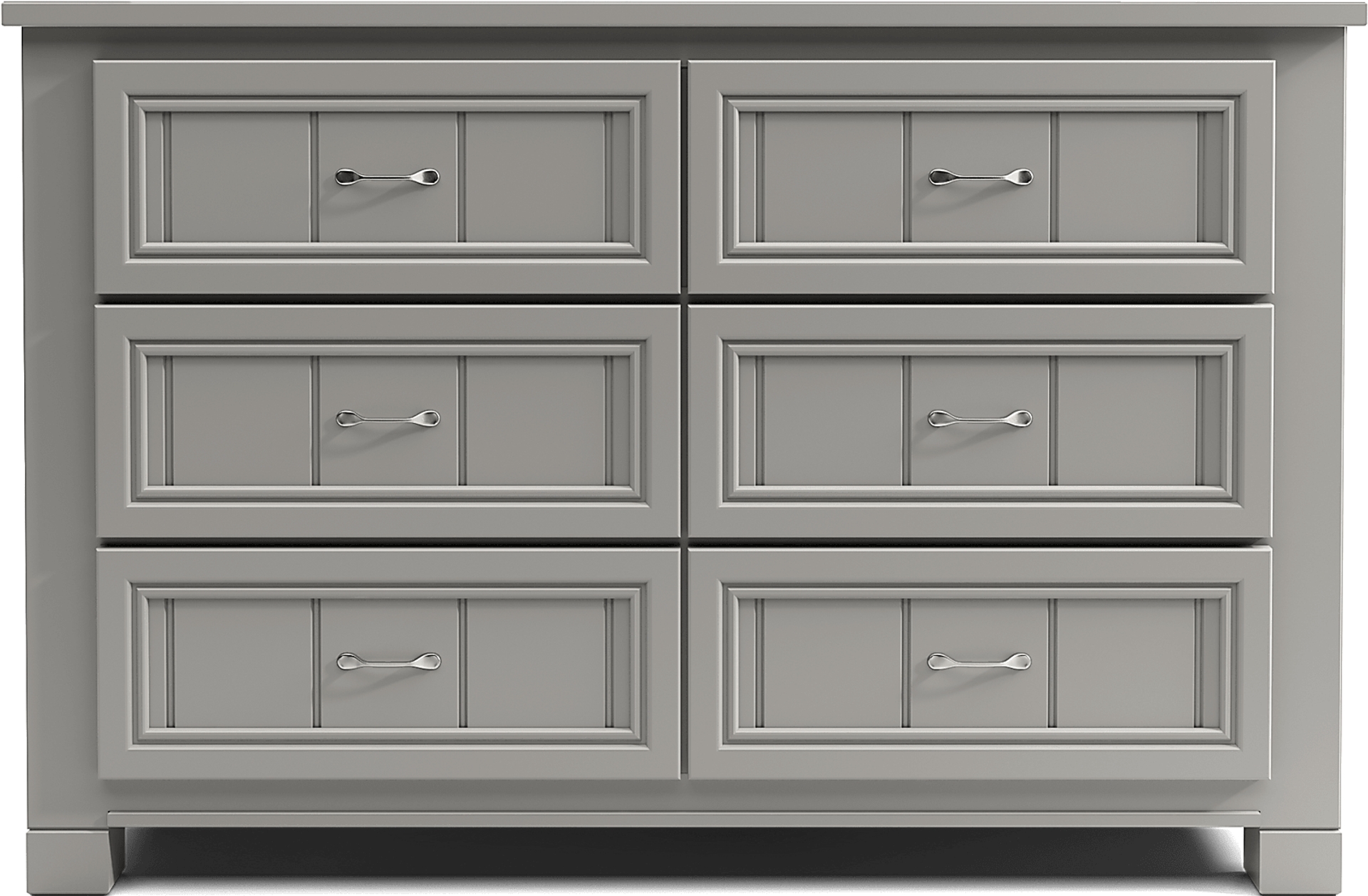 gray dresser
