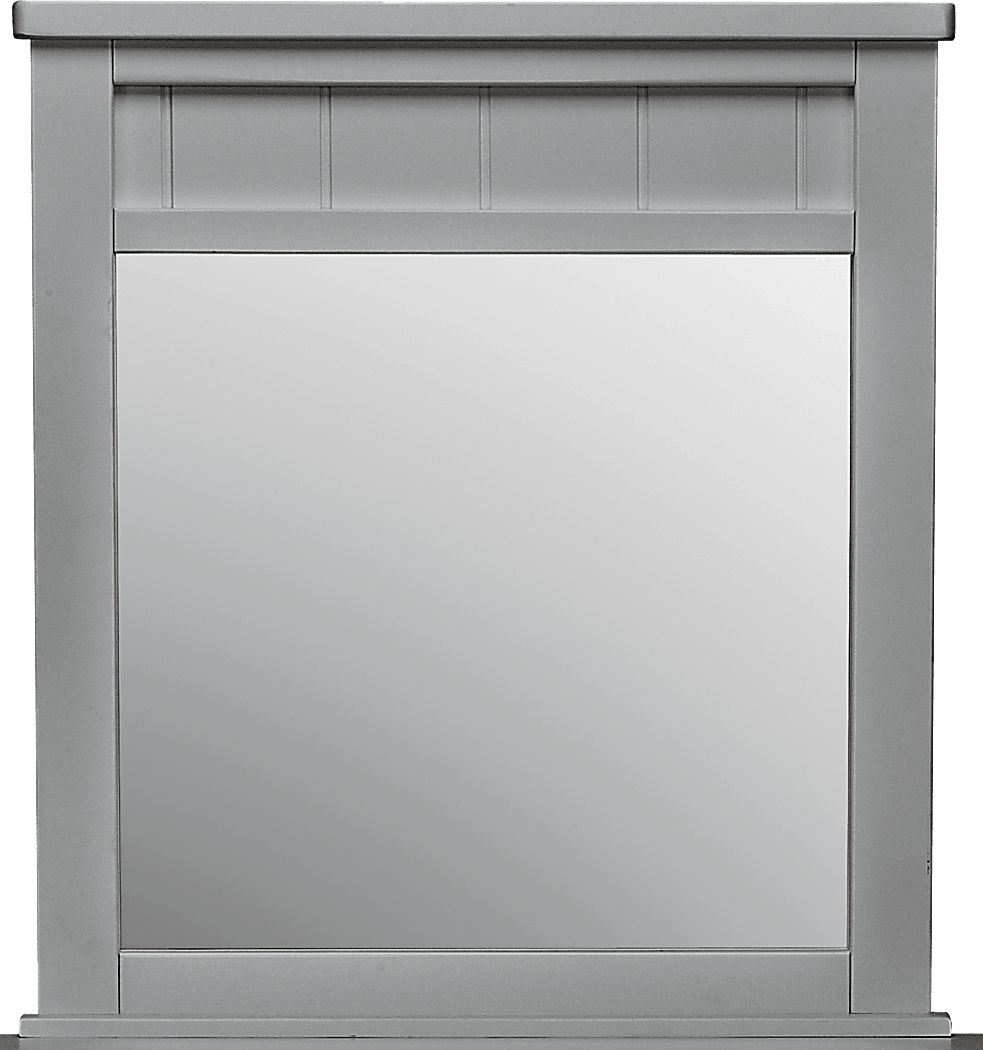 Kids Cottage Colors Gray Mirror