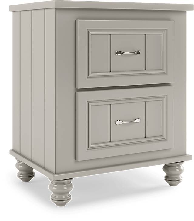 Kids Cottage Colors Gray Nightstand - Thumbnail - Image 2