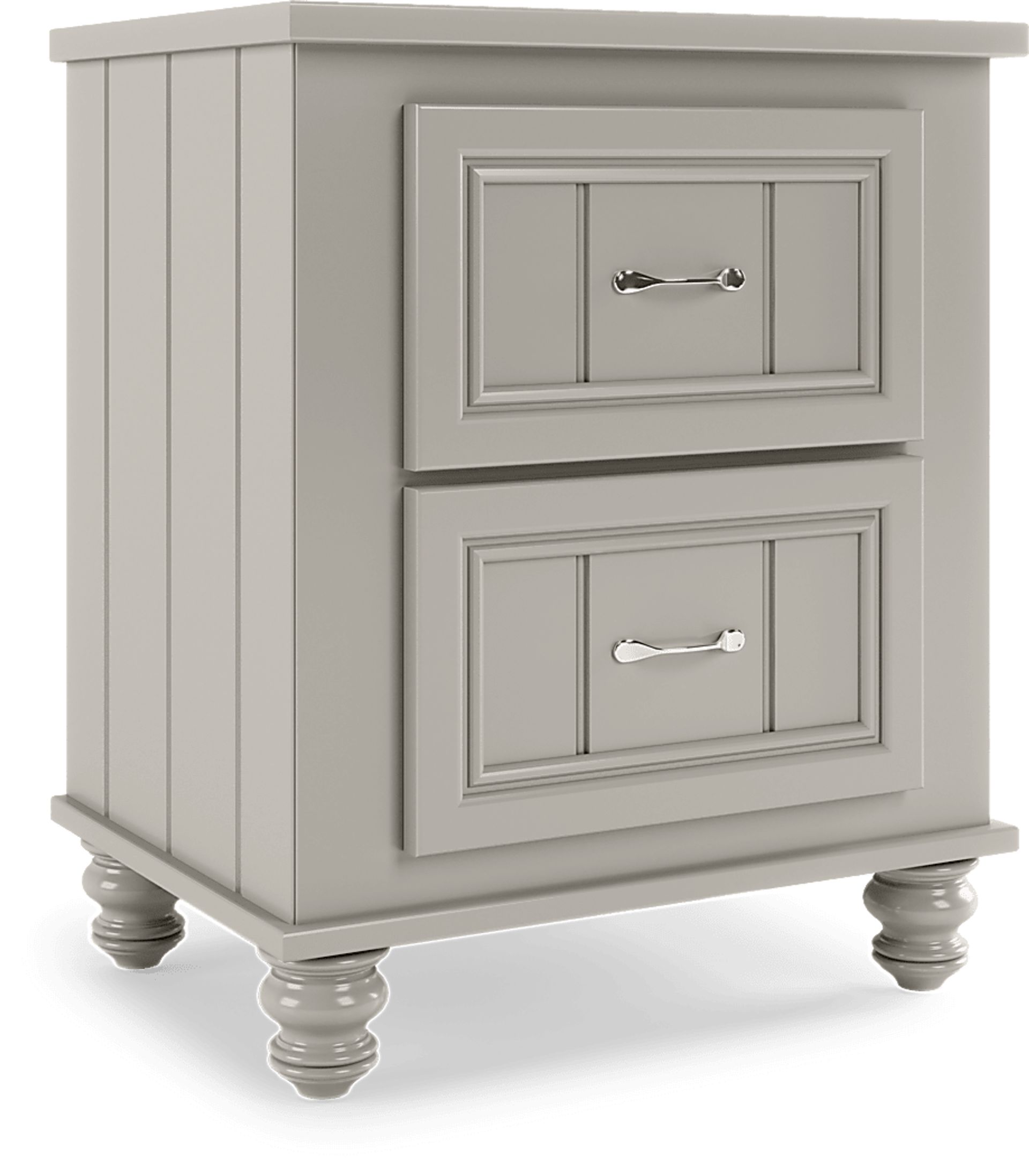 Kids Cottage Colors Gray Nightstand - Image 2