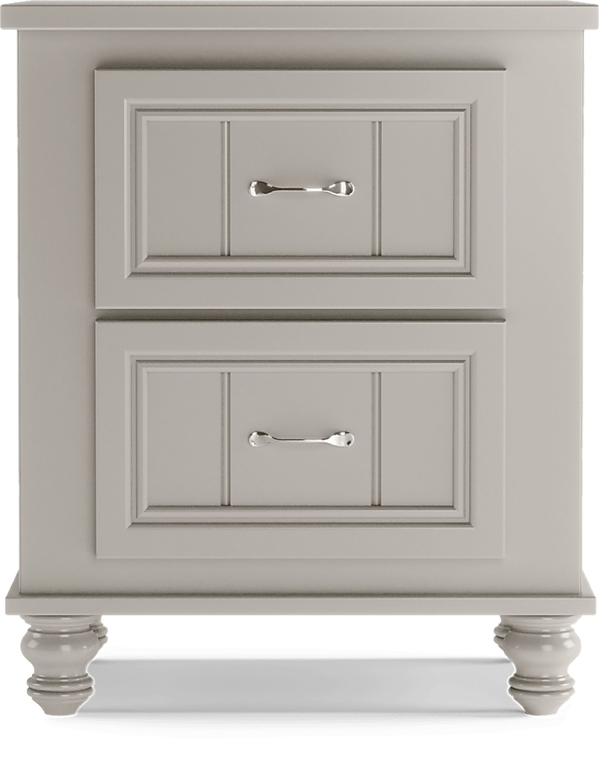 Kids Cottage Colors Gray Nightstand - Image 1