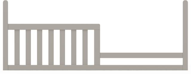 Kids Cottage Colors Gray Nursery with Toddler and Full Conversion Rails - Thumbnail - Image 15