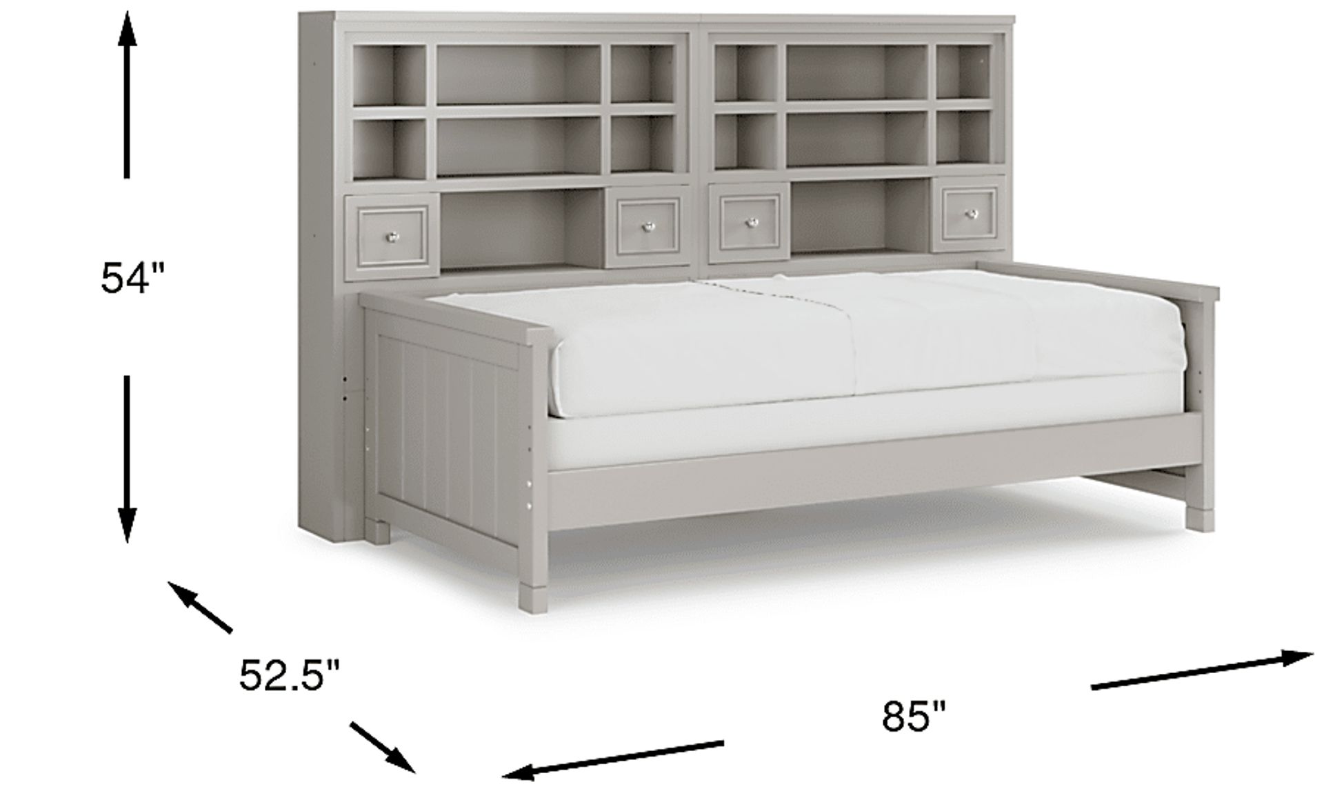 Dimension Image. Please refer to the Dimension Tab on this page for dimension details.