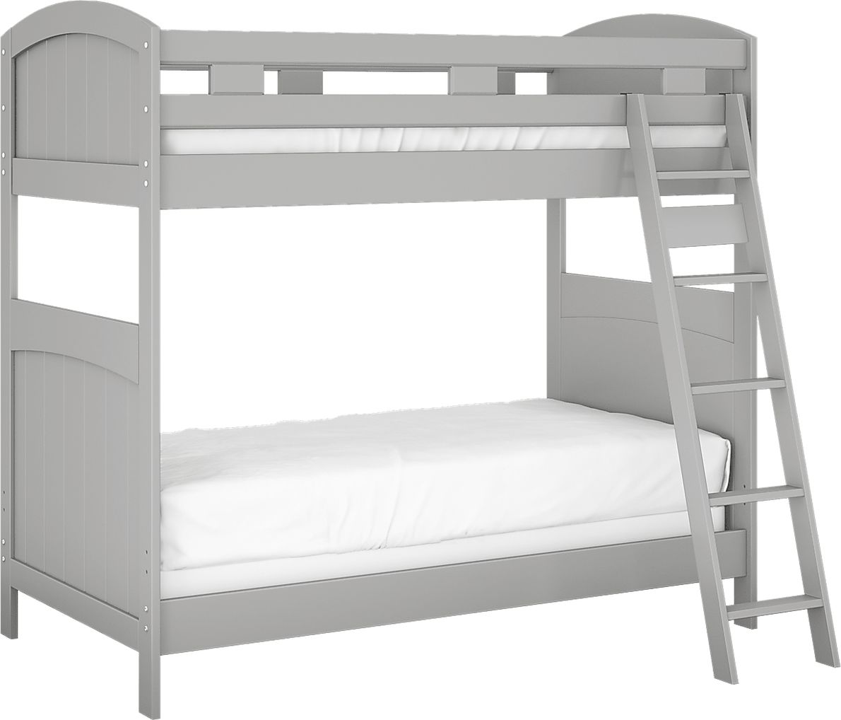 Cottage Colors Gray Twin/Twin Bunk Bed Rooms To Go