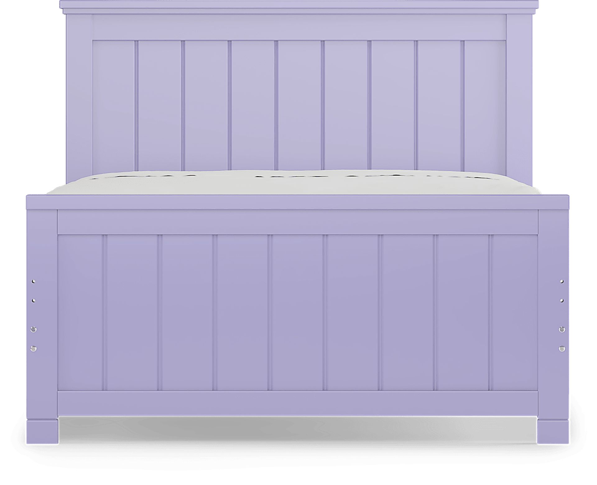 Kids Cottage Colors Lavender Full Panel Bedroom - Image 3