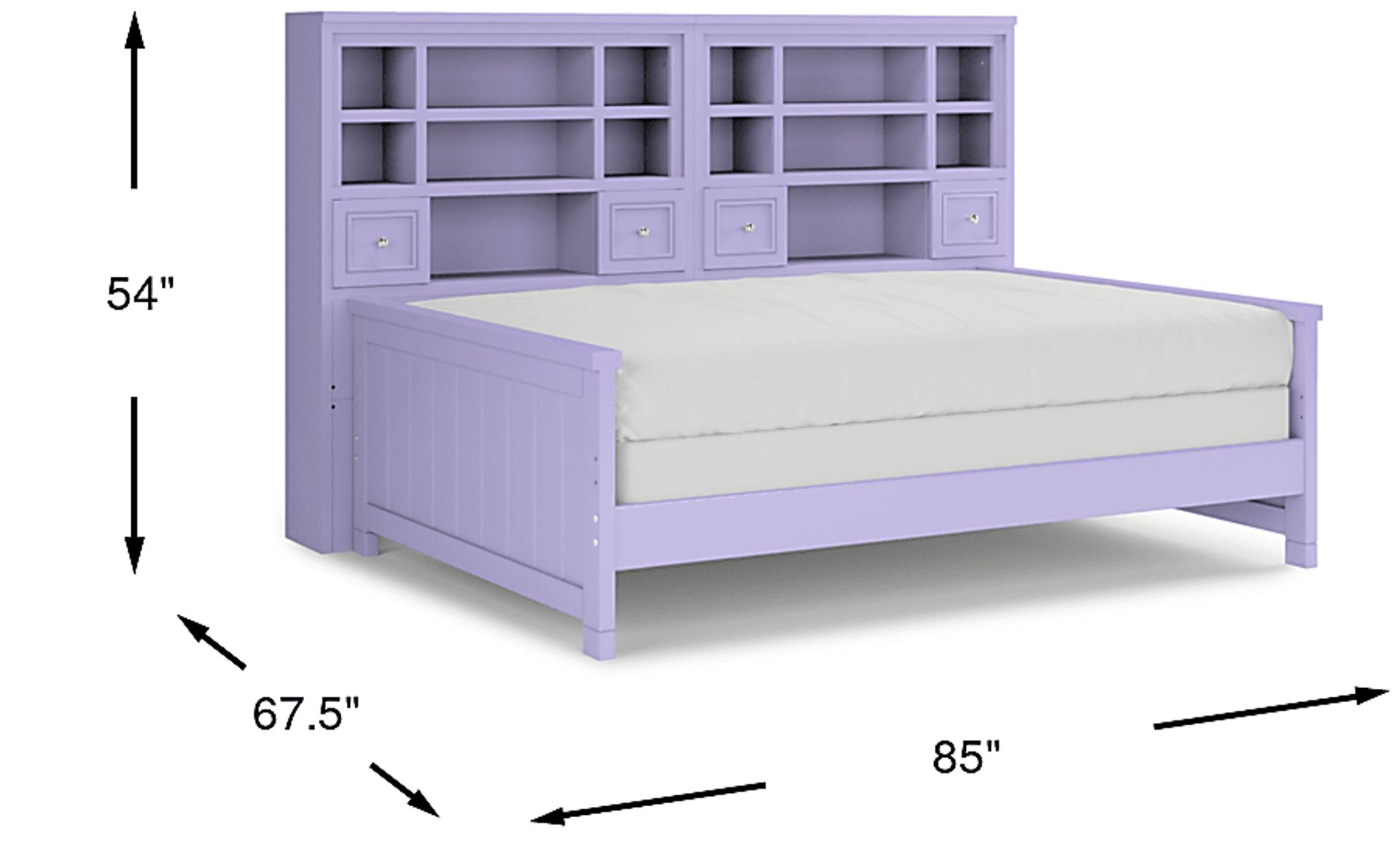 Dimension Image. Please refer to the Dimension Tab on this page for dimension details.