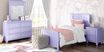 Kids Cottage Colors Lavender 3 Pc Twin Panel Bed